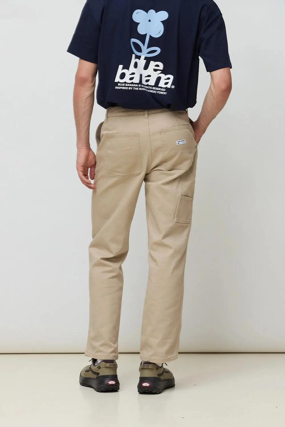 Pantalón Chino Blue Banana de 100% Algodón Orgánico Matt Camel 2/4