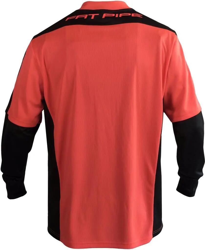 Unihockey Torwarttrikot - Verstellbare Ärmel, Orange 3/3