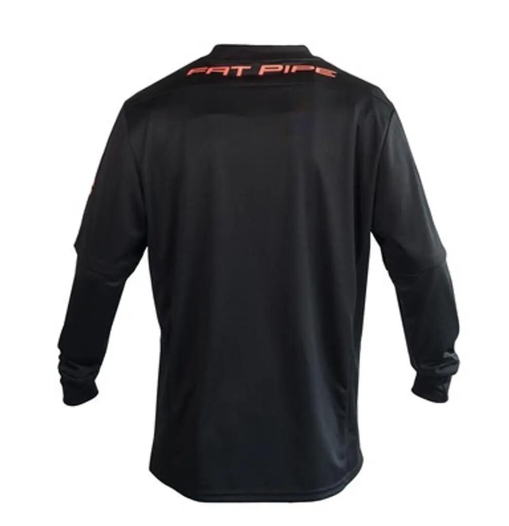 Maglia portiere - Unihockey - Maniche modulabili - Fat Pipe - Nero 3/4