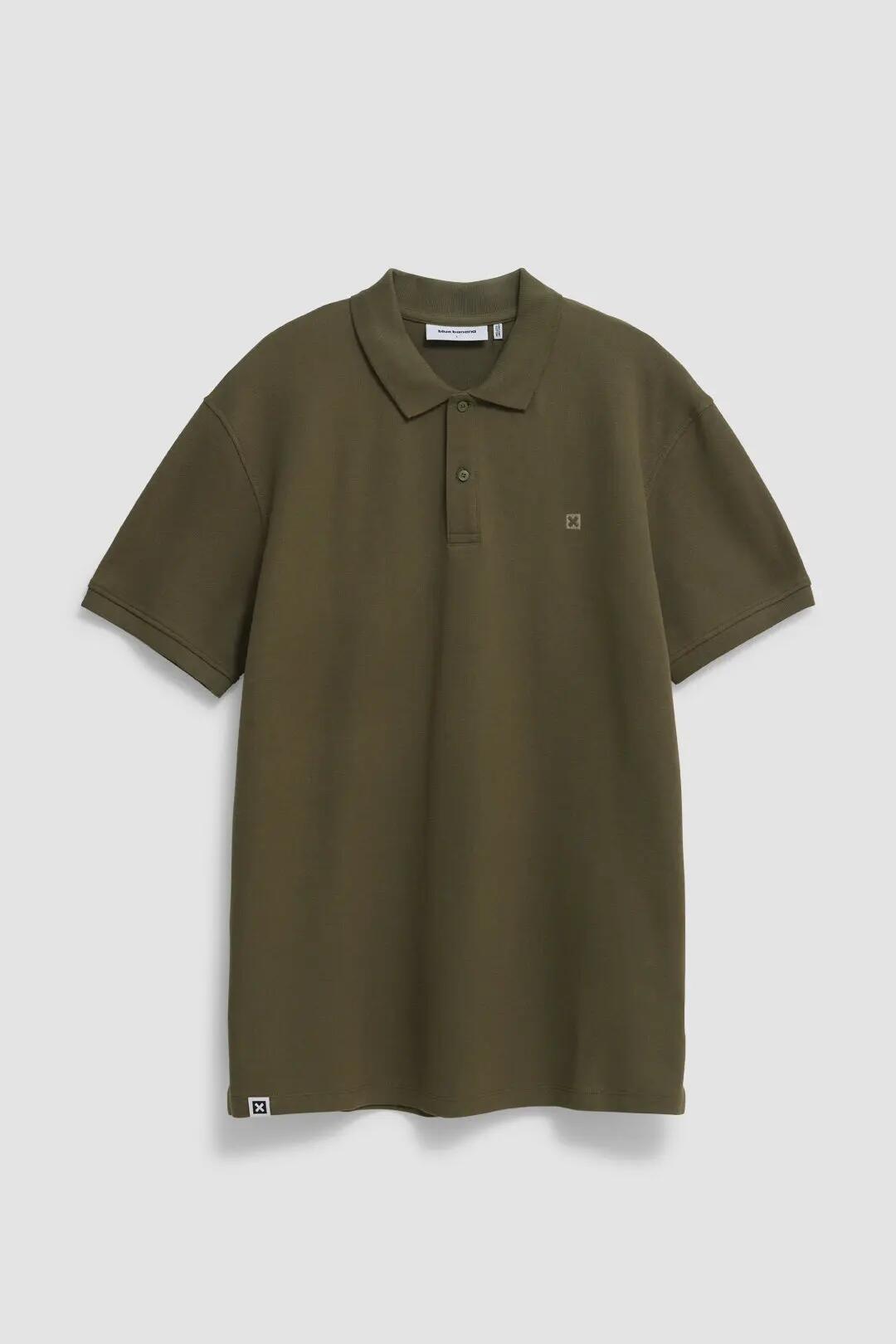 Polo Blue Banana de 100% Algodón Orgánico Nature Olive Green 4/4
