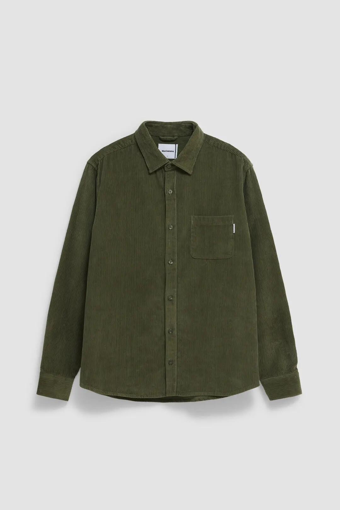 Sobrecamisa Blue Banana de 100% Algodón Orgánico River Olive Green 4/4