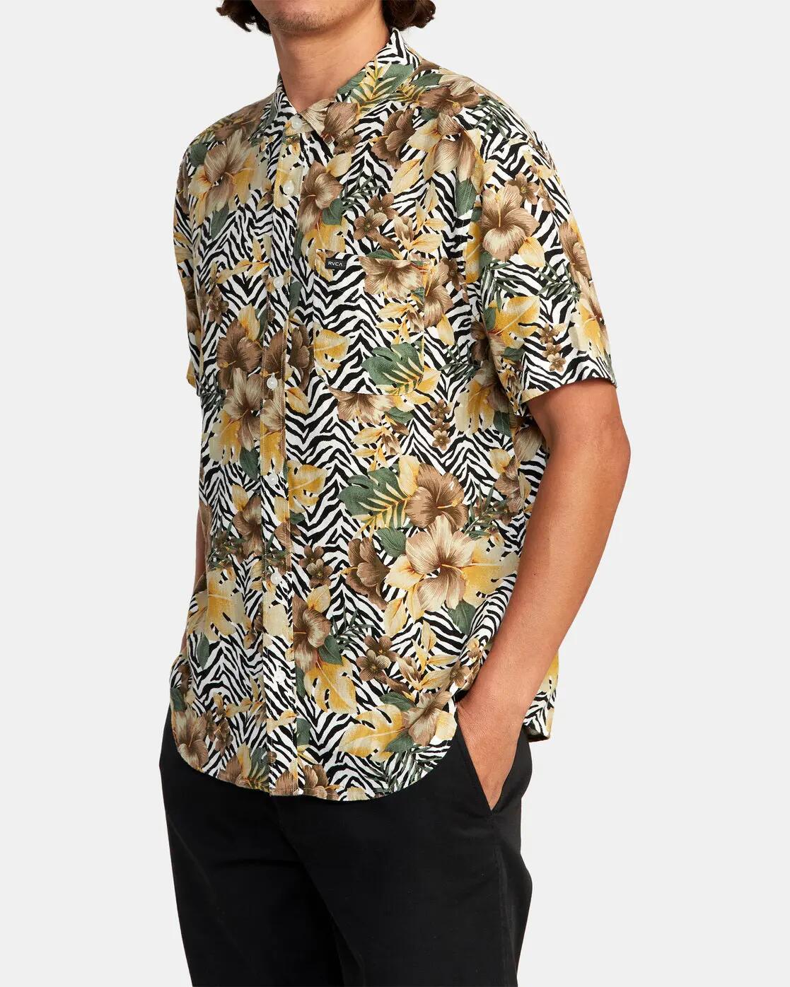 Camisa skate unissex manga curta Cabana Multi - Castanho 2/2