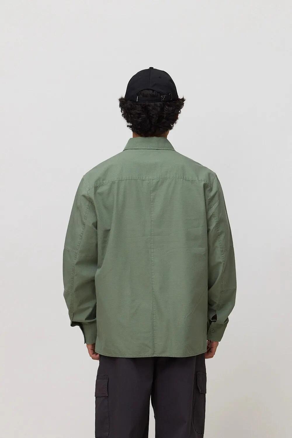 Sobrecamisa Blue Banana de 100% Algodón Orgánico Tech Olive Green 2/4