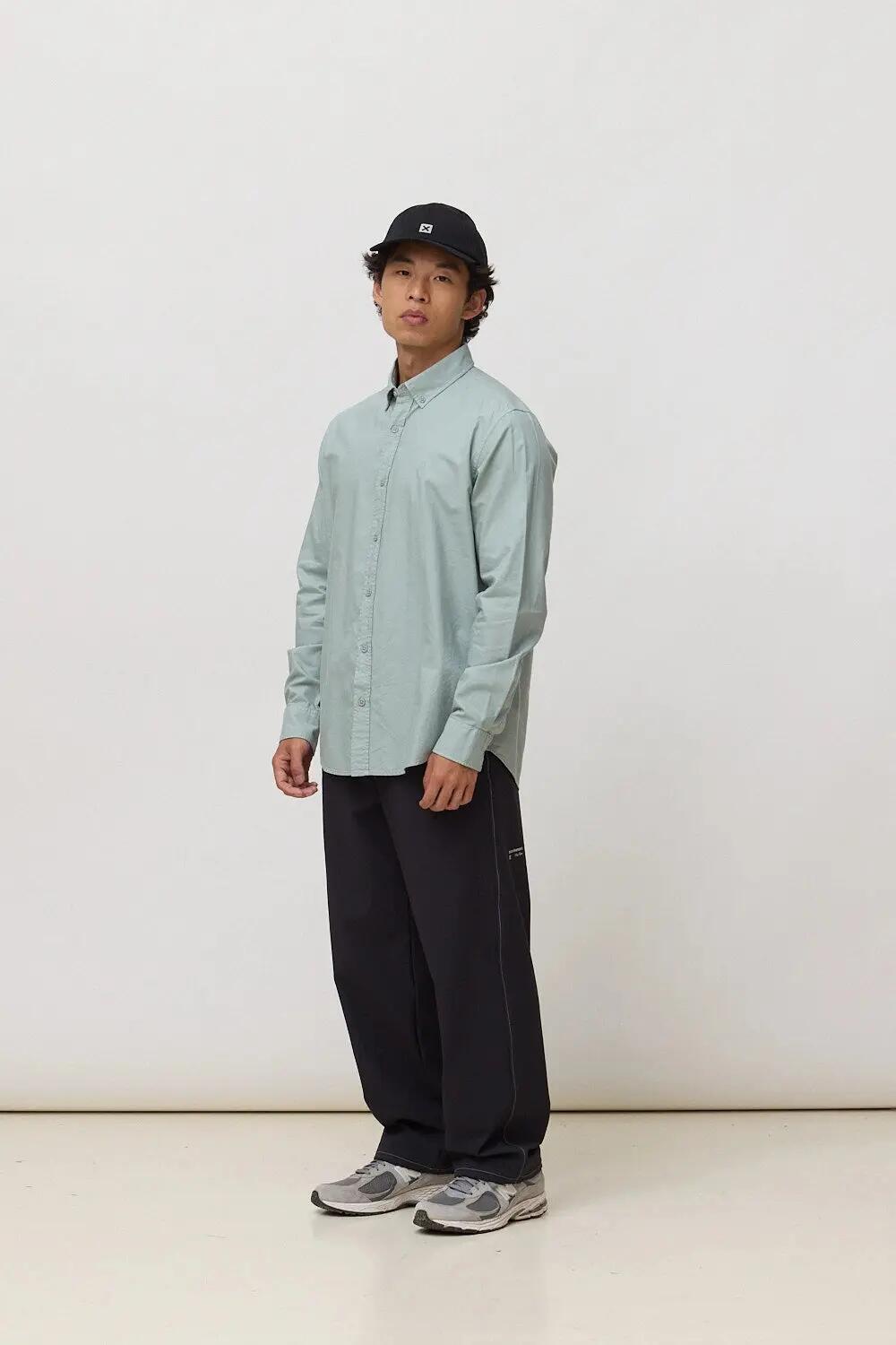 Camisa Blue Banana de 100% Algodón Orgánico Loom Sage 3/4