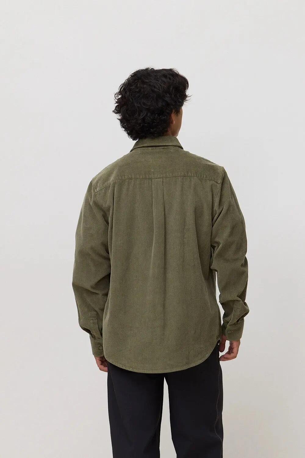 Sobrecamisa Blue Banana de 100% Algodón Orgánico River Olive Green 2/4