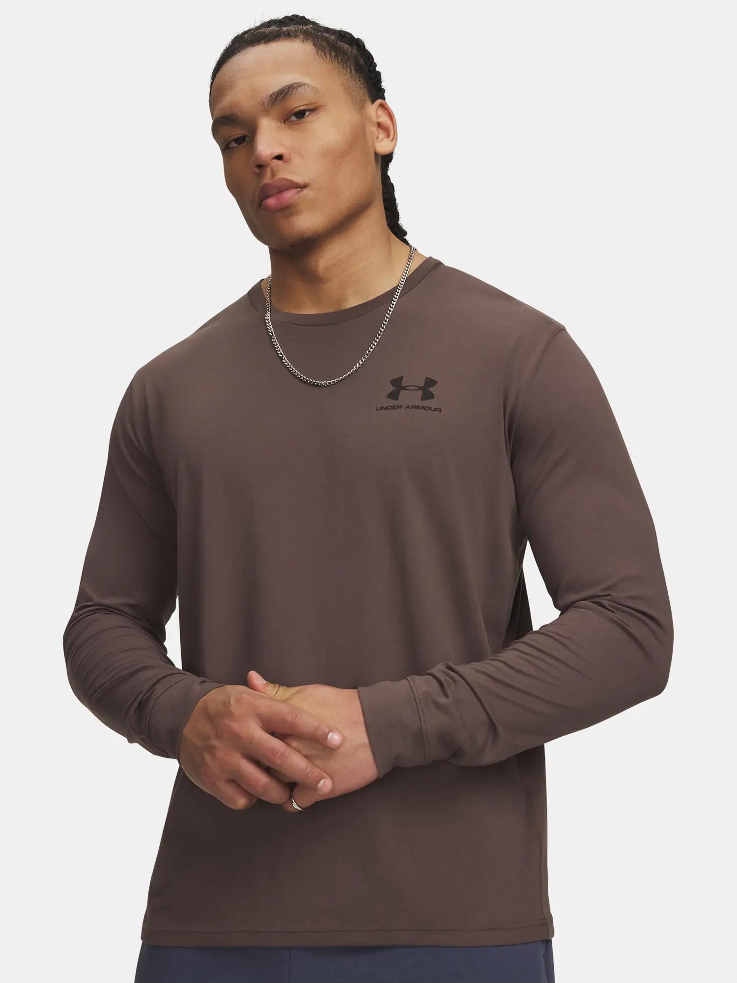 Férfi póló Under Armour UA SPORTSTYLE LEFT CHEST LS 1/3