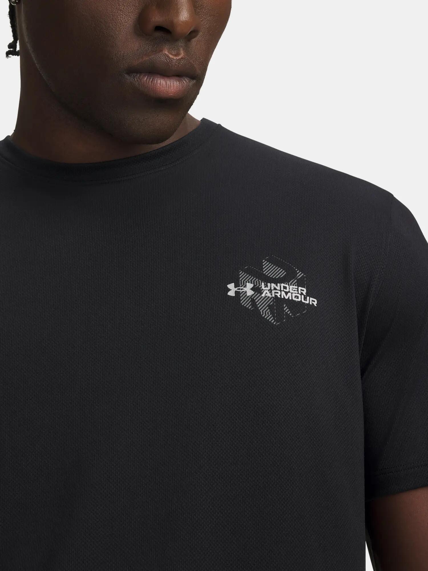 T-shirt de course pour homme Under Armour Velociti Run Cube 3/3