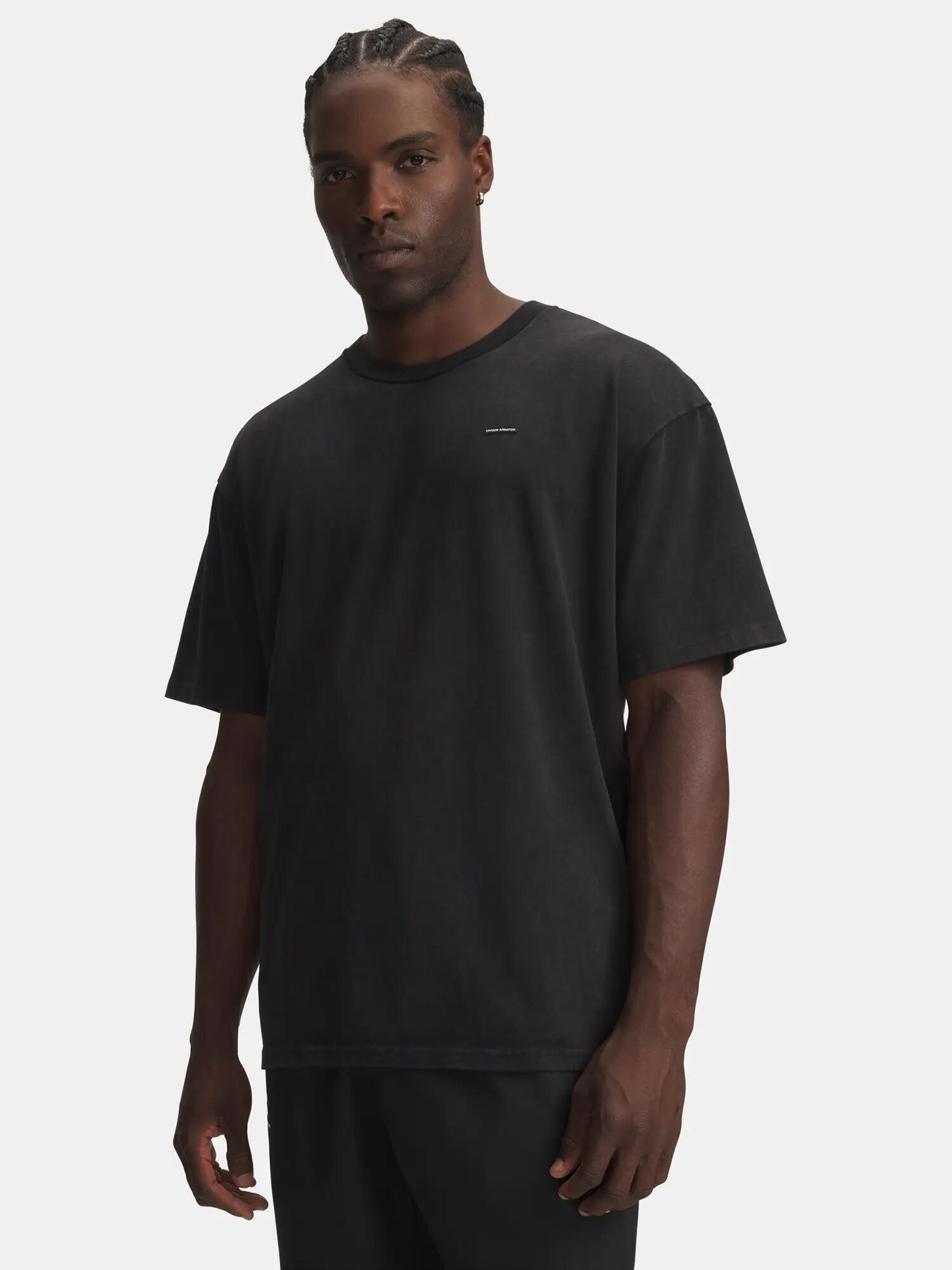 Férfi póló Under Armour UA M HWT OS WASH SS 1/3