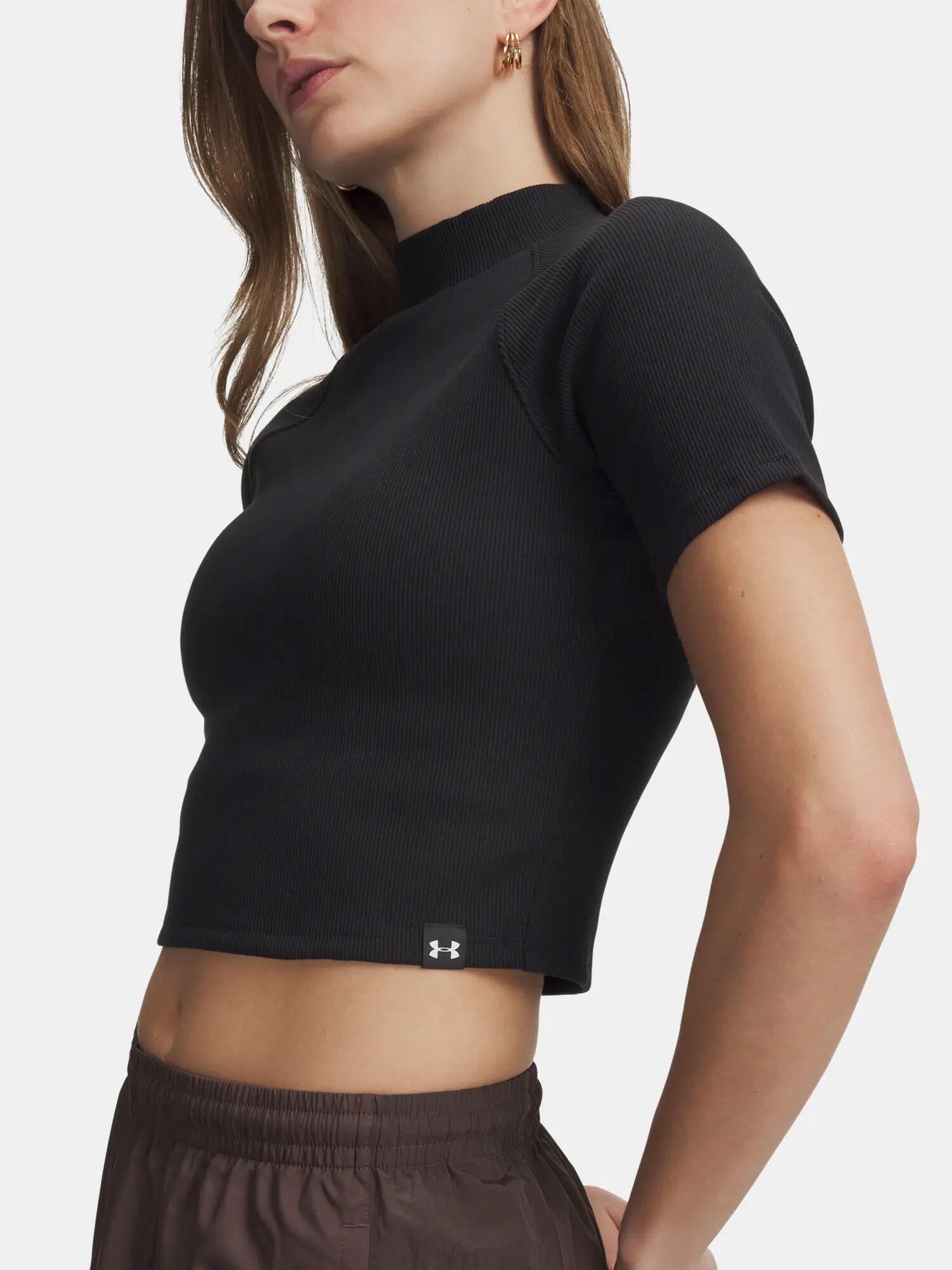 Női póló Under Armour UA RIVAL RIB MOCK SS TEE 3/3