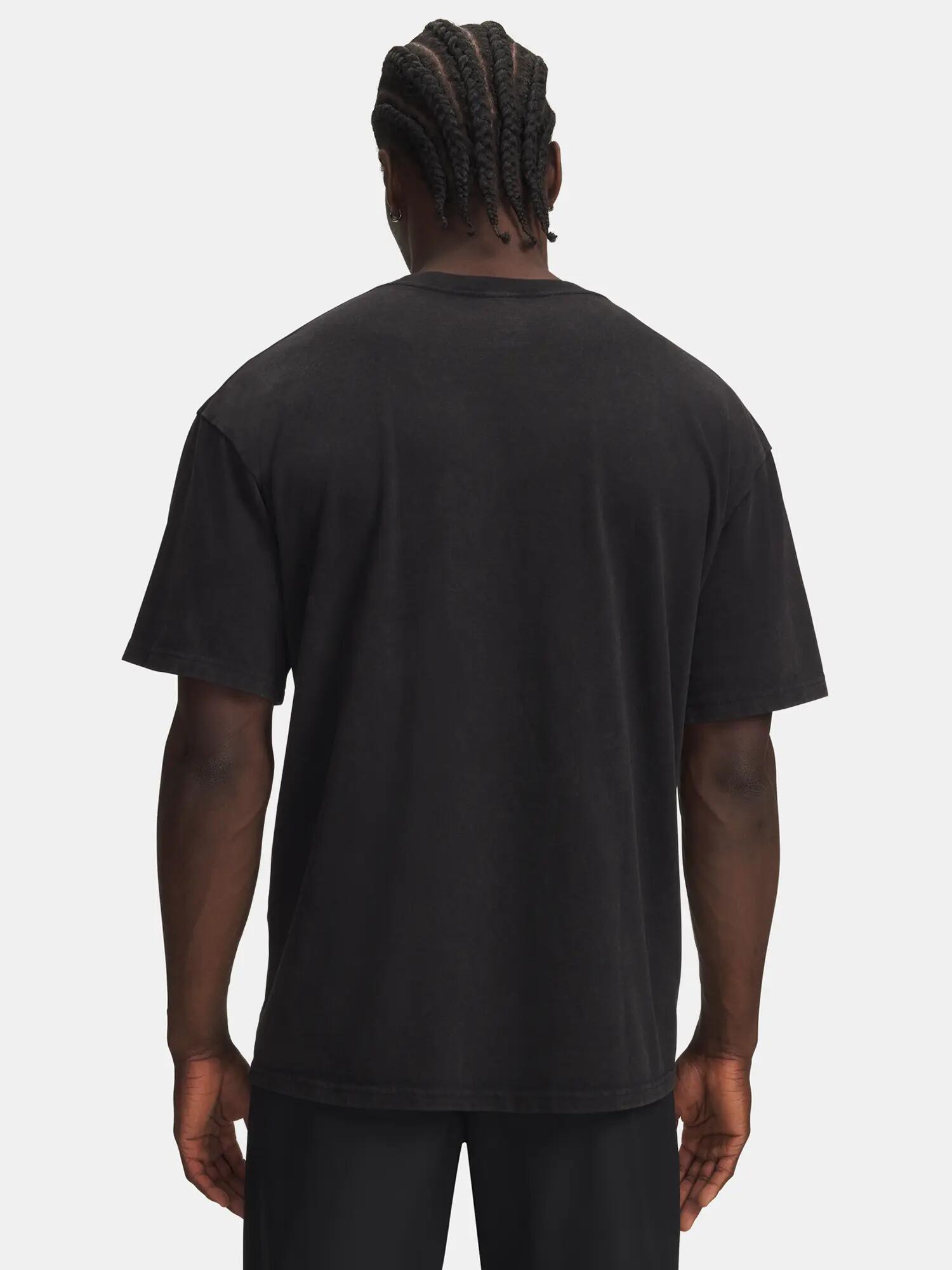 Férfi póló Under Armour UA M HWT OS WASH SS 2/3
