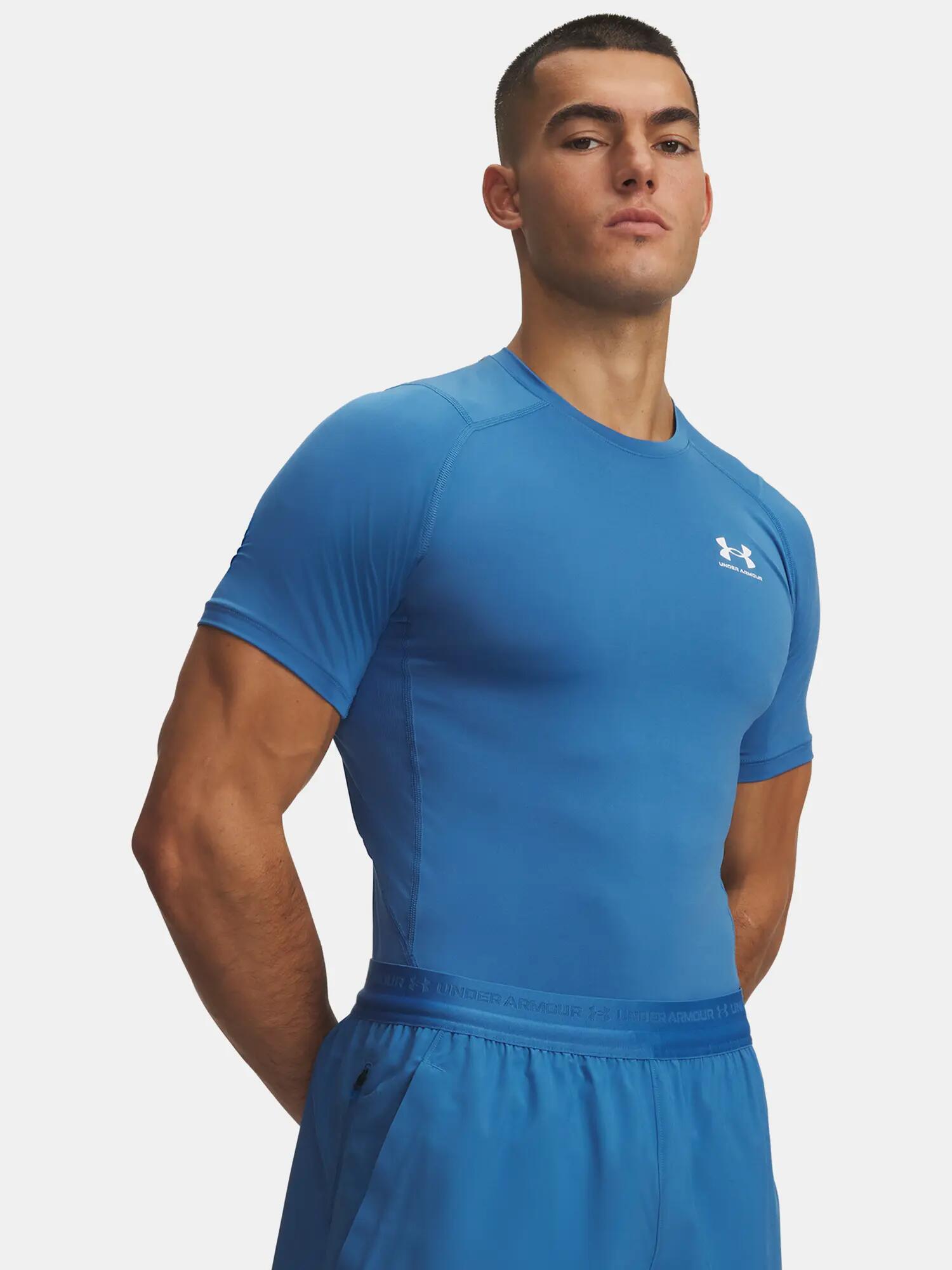 Férfi póló Under Armour HEATGEAR Comp SS 1/3