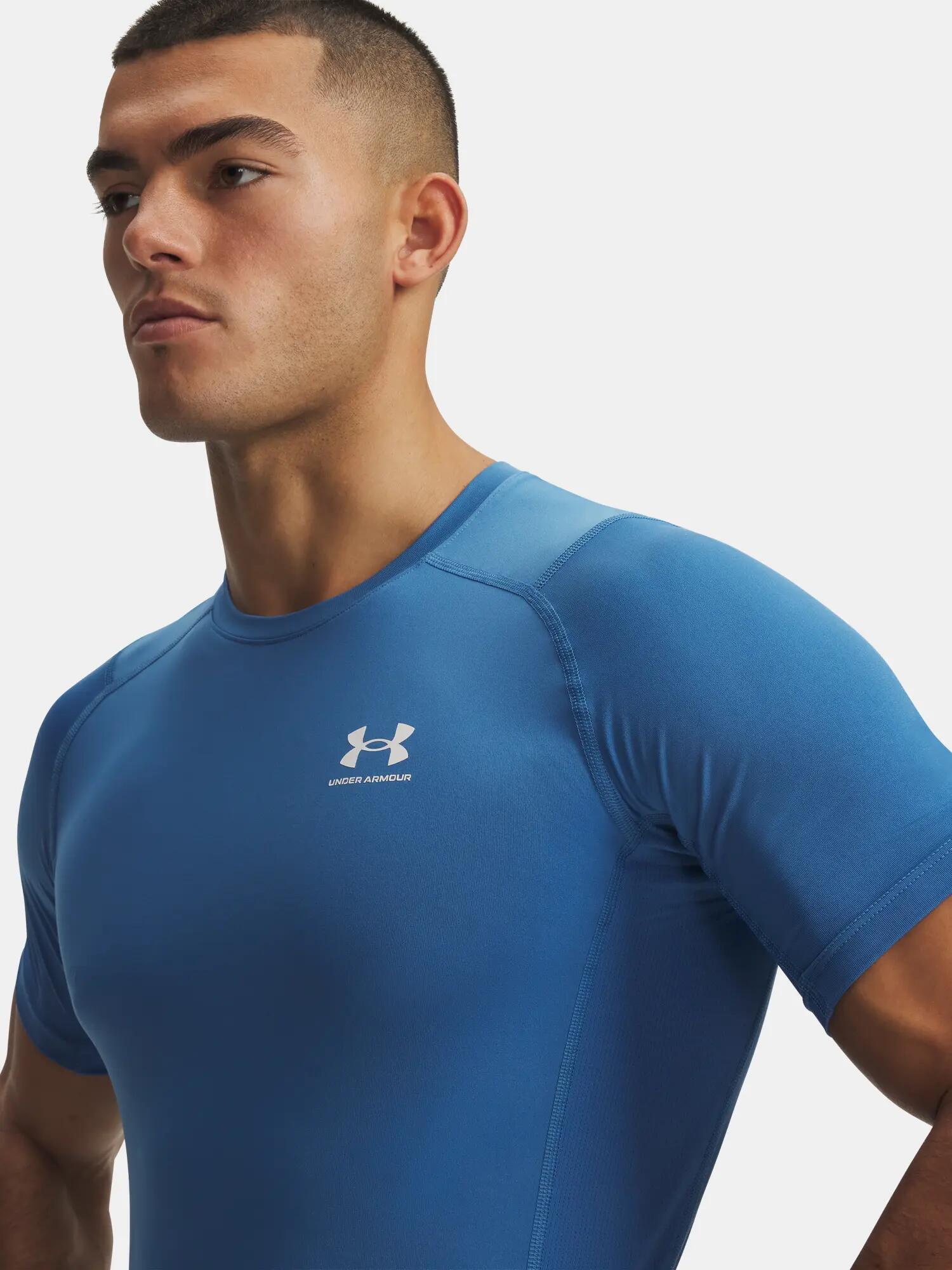 Férfi póló Under Armour HEATGEAR Comp SS 3/3
