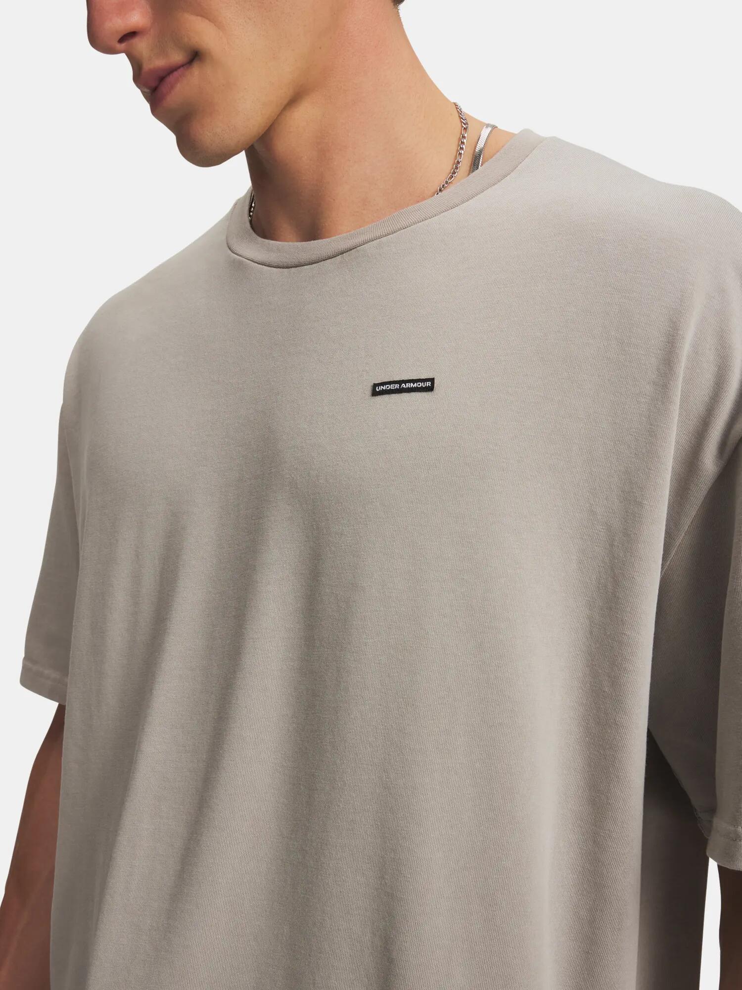 Férfi póló Under Armour UA M HWT OS WASH SS 3/3
