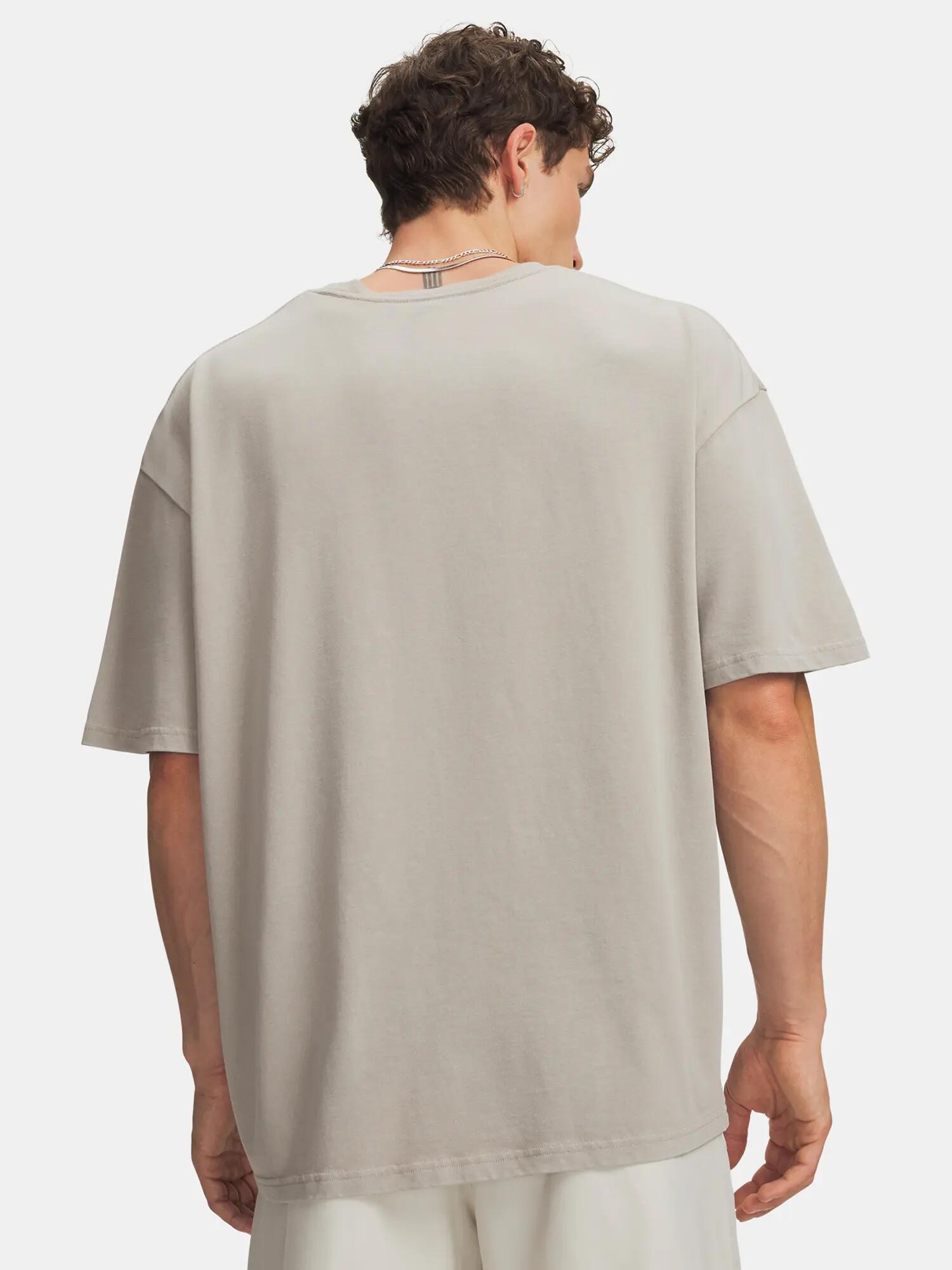 Férfi póló Under Armour UA M HWT OS WASH SS 2/3
