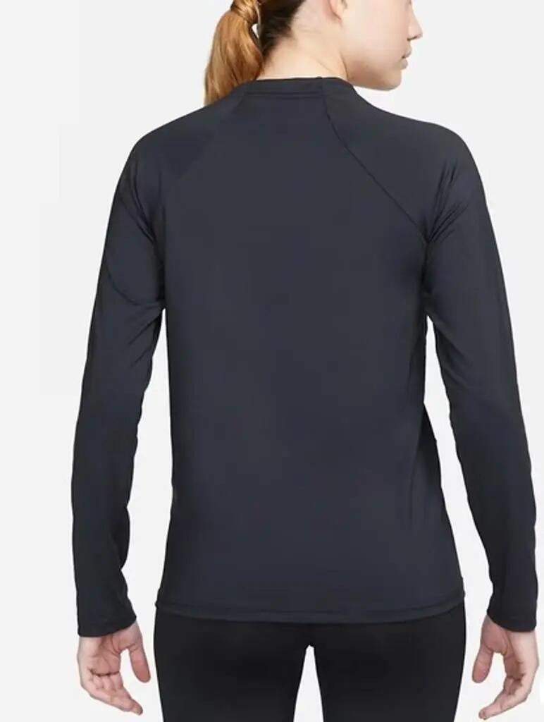 Damen - Schwimmen - UV-Shirt - Dri-FIT, UPF40+ - Schwarz 2/4