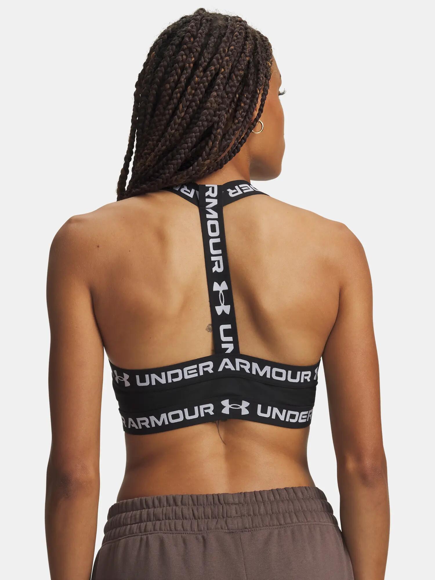 Női melltartó Under Armour HeatGear Mid T-Back 2/3