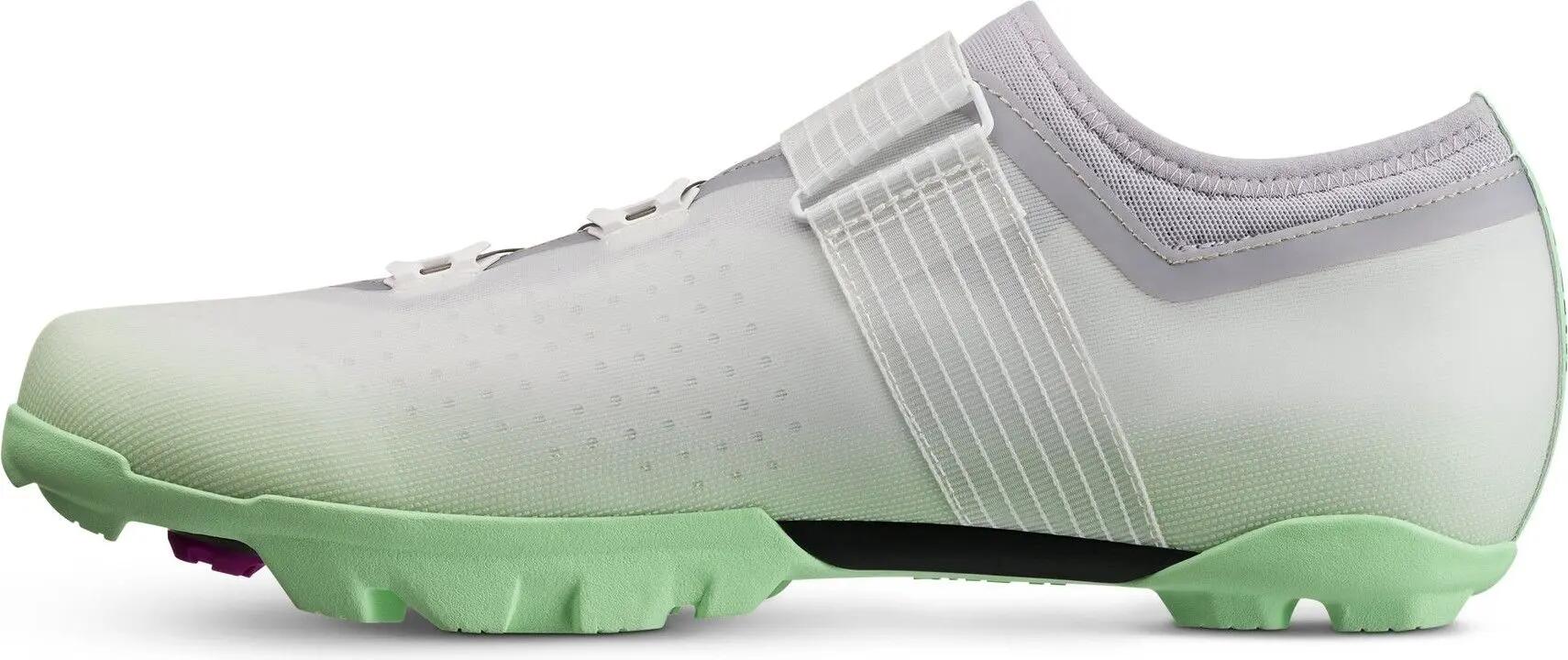 Zapatillas de MTB Fizik Ferox 2 Carbono Gris/Verde 4/7