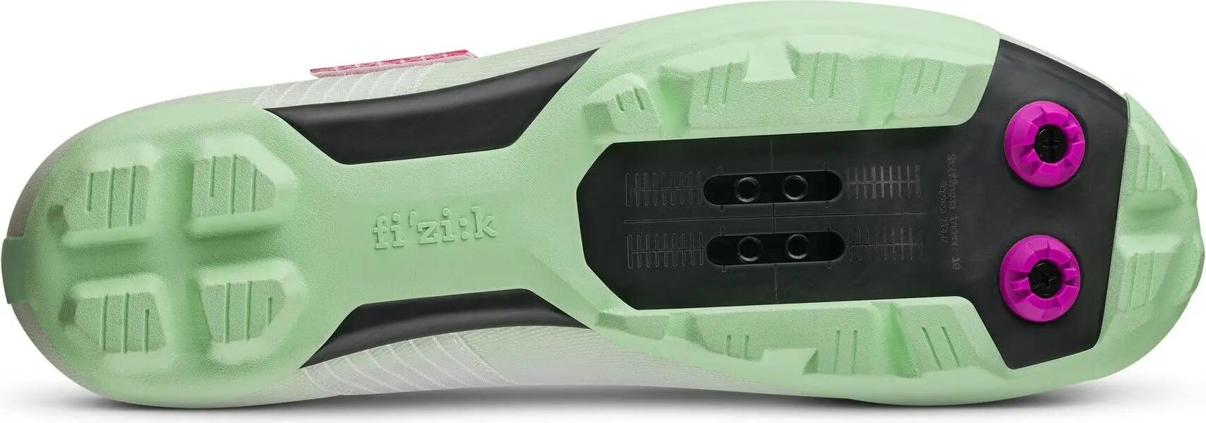 Zapatillas de MTB Fizik Ferox 2 Carbono Gris/Verde 3/7