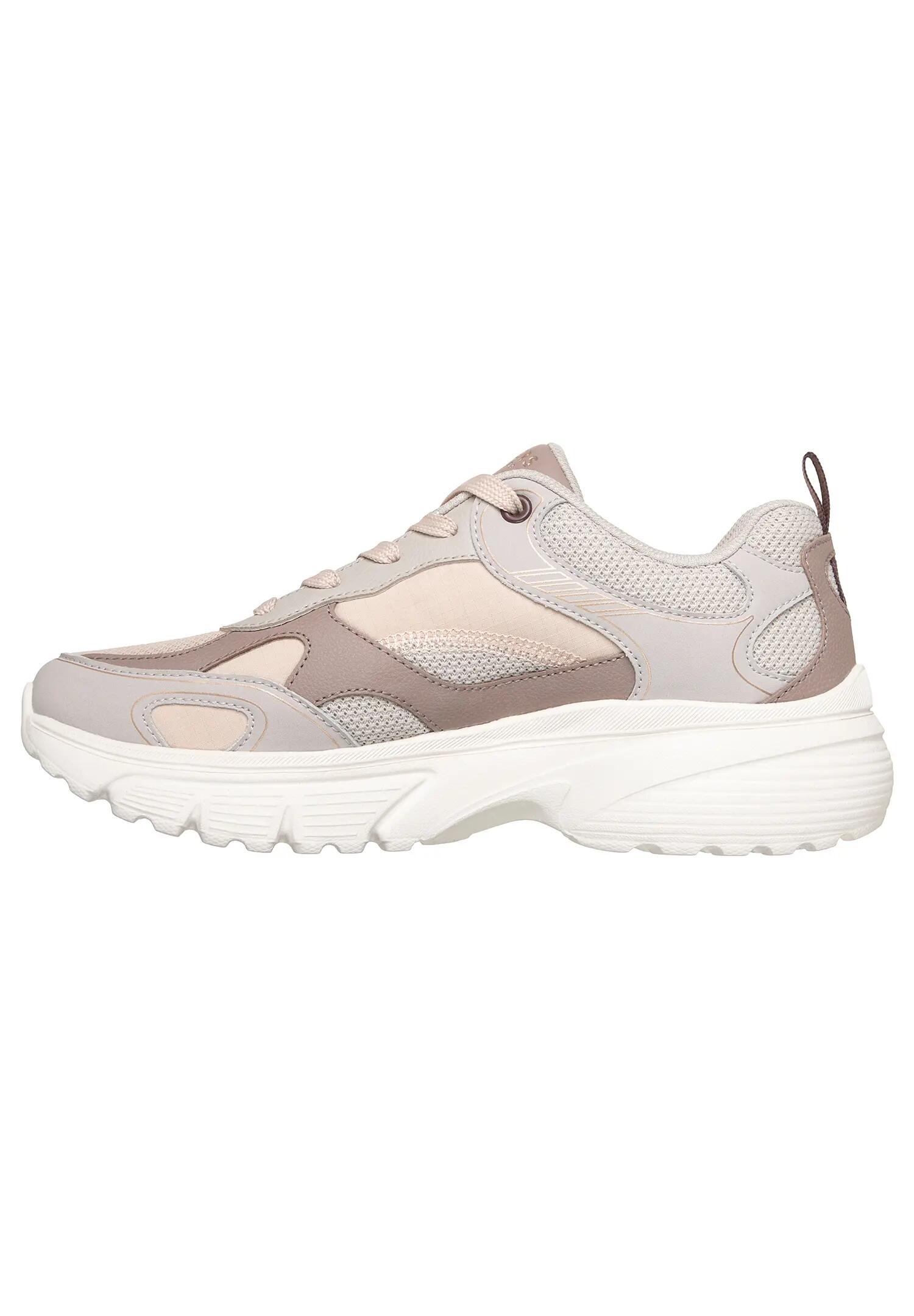 Skechers Damen E Clypse Lite Lunar Walks Sneaker Natural Multi 4/4