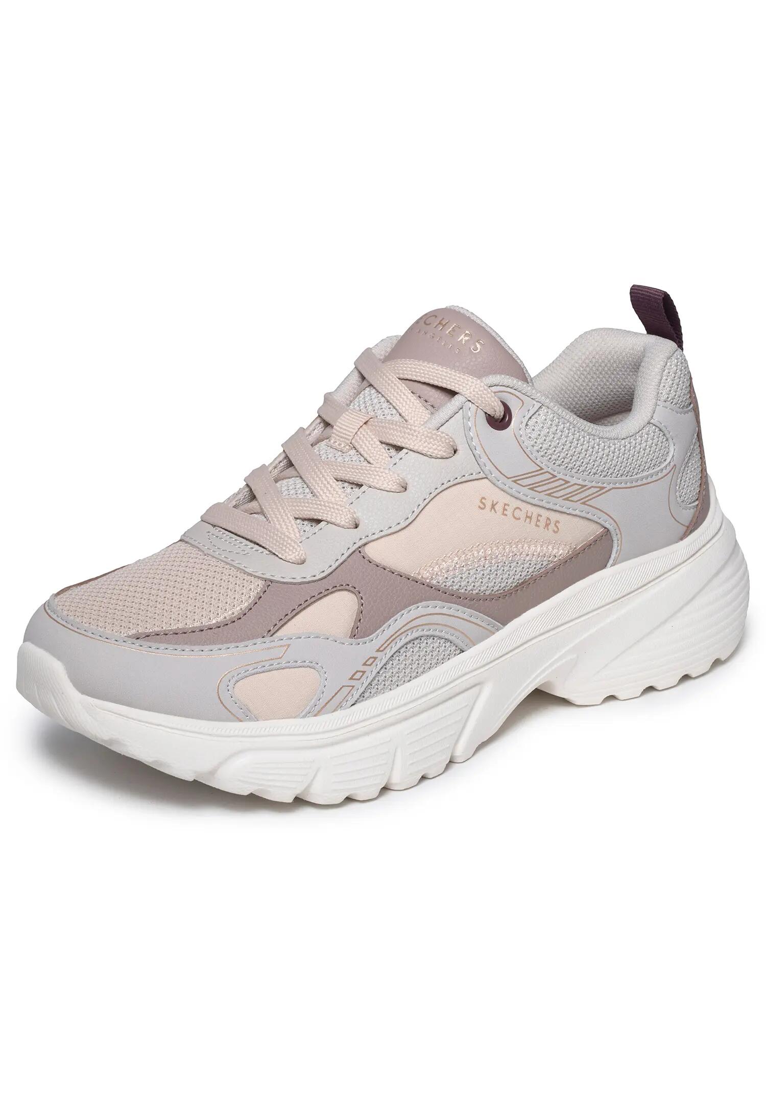 Skechers Damen E Clypse Lite Lunar Walks Sneaker Natural Multi 2/4