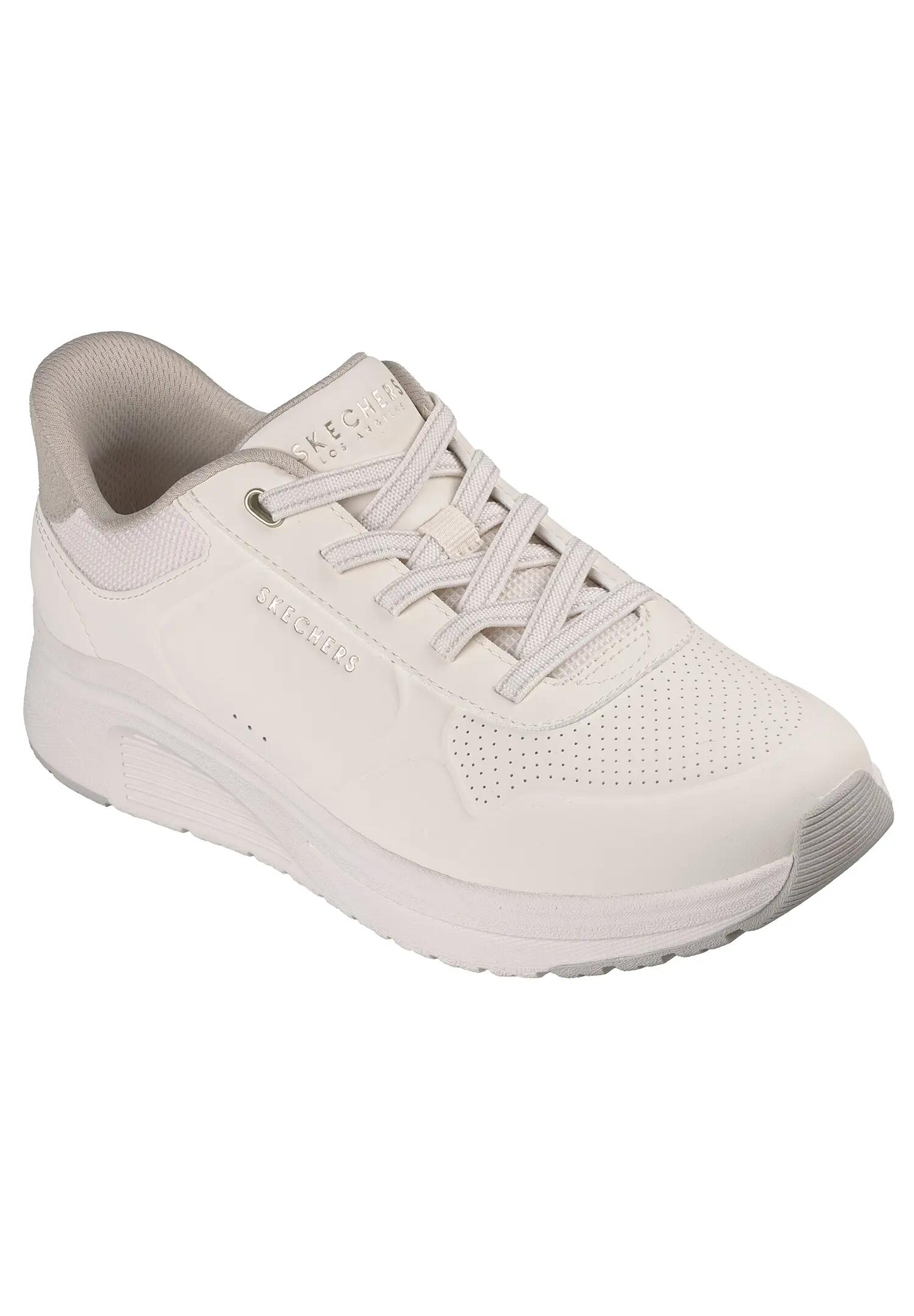 Skechers Damen UNO Lite 2 New Arc Slip Ins Sneaker  Off White 4/5