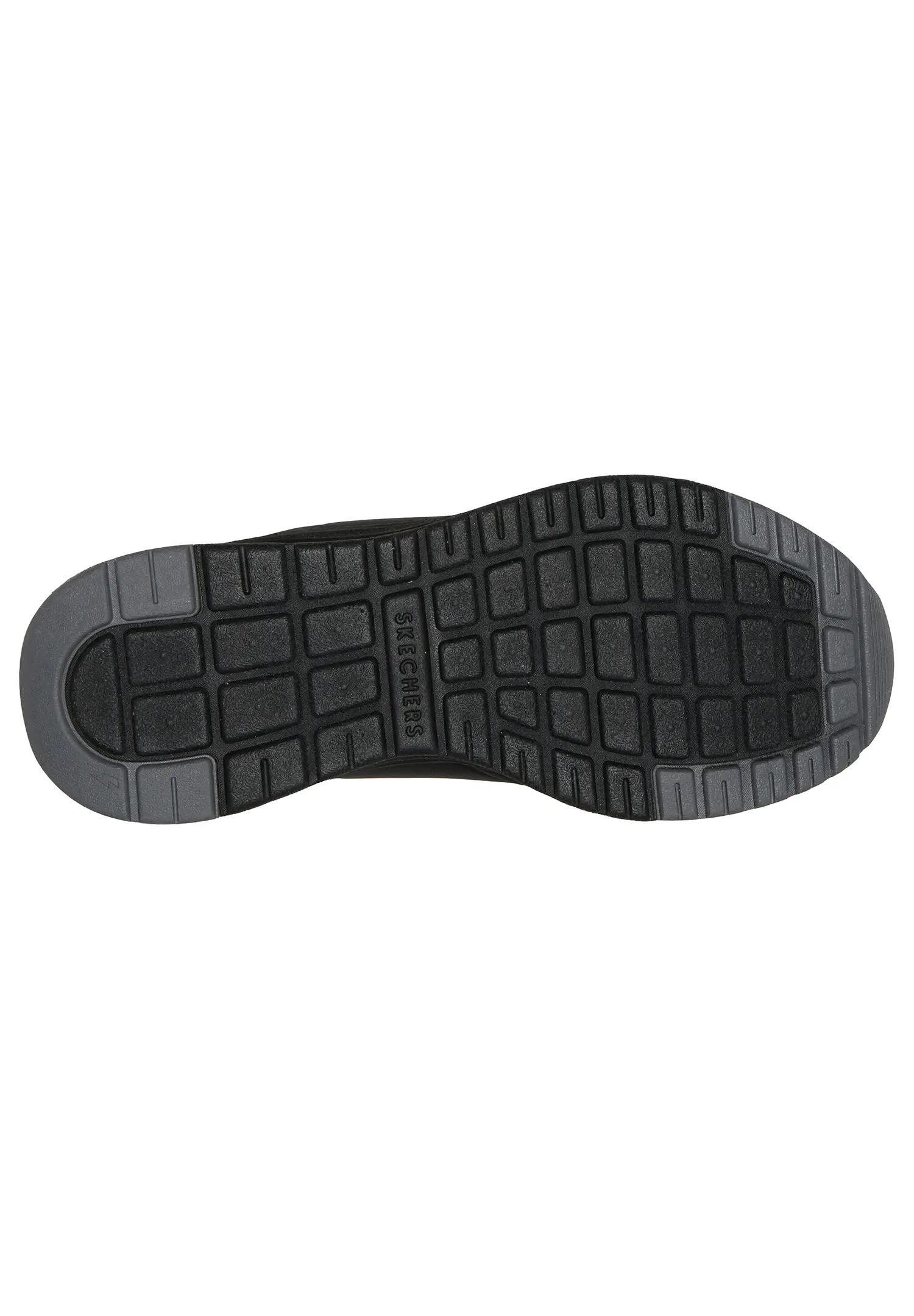 Skechers Damen UNO Lite 2 New Arc Slip Ins Sneaker Black 3/5