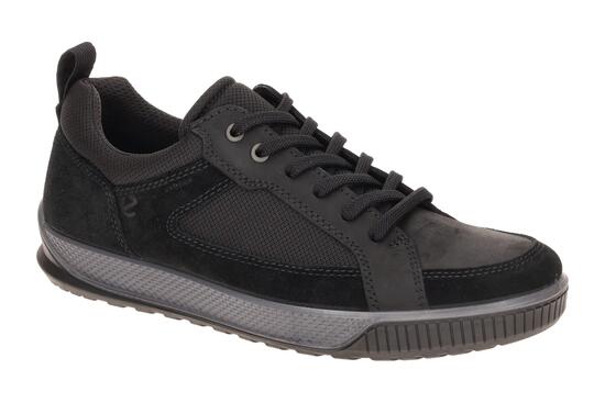 Ecco Herren Schnürschuh Bypath Tred in schwarz