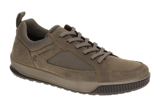 Ecco Herren Schnürschuh Bypath Tred in grau