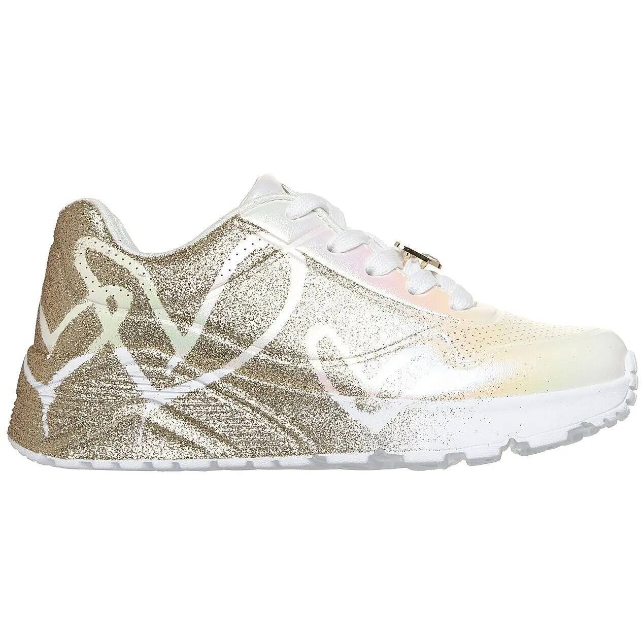 Buty sportowe dla dzieci Skechers Uno Lite Heartdust Forever 3/5