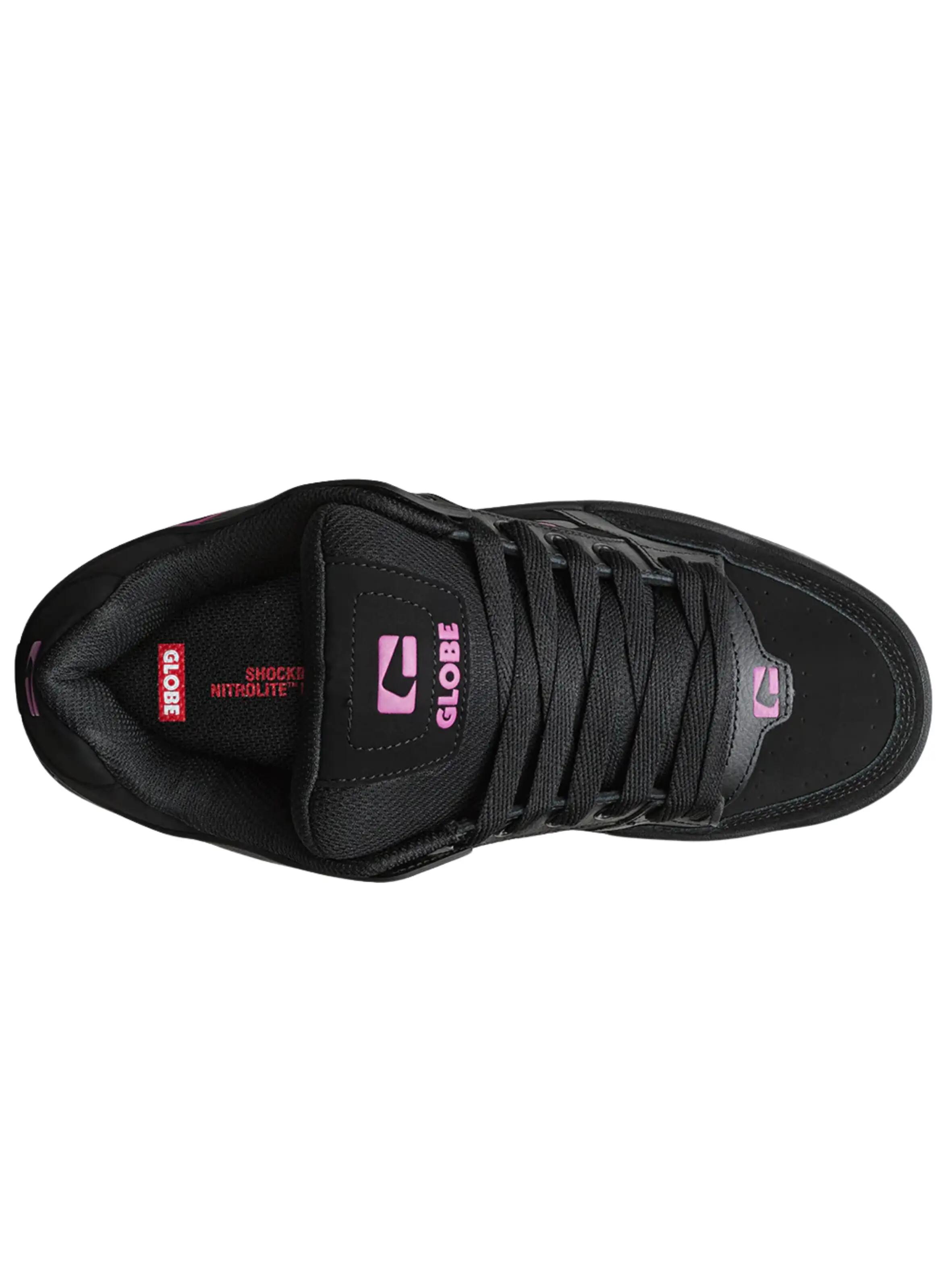 Zapatillas - monopatín - unisex - tilt - negro y rosa 2/2