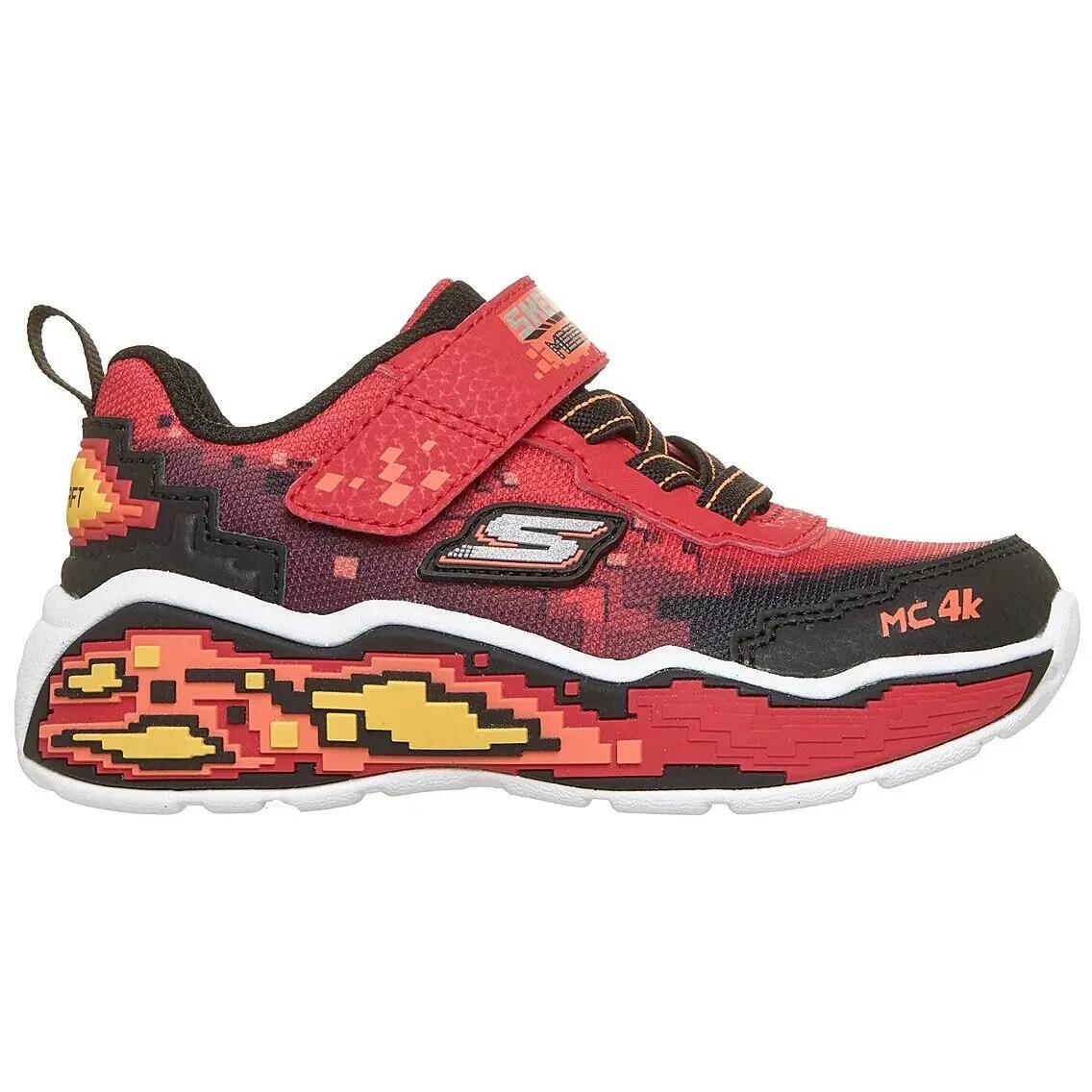 Sneakers Skechers Mega Scene, Red, Kids 3/5