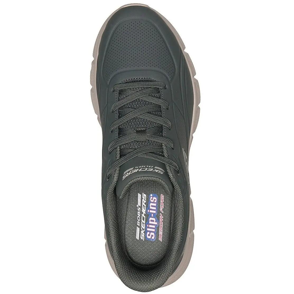 Zapatillas Skechers Bobs B Flex Smooth Edge, Verde, Hombre 2/5