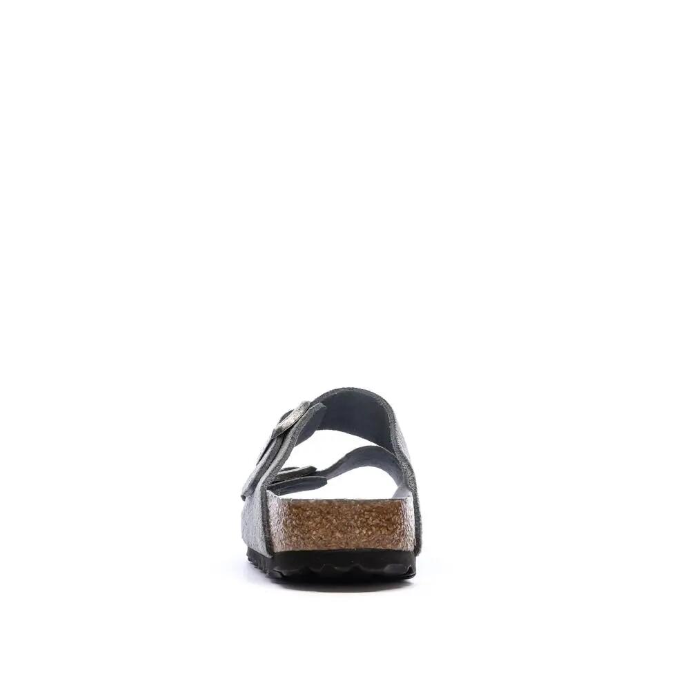Sandalias Birkenstock Arizona de Ante Grises Estrechas 4/7