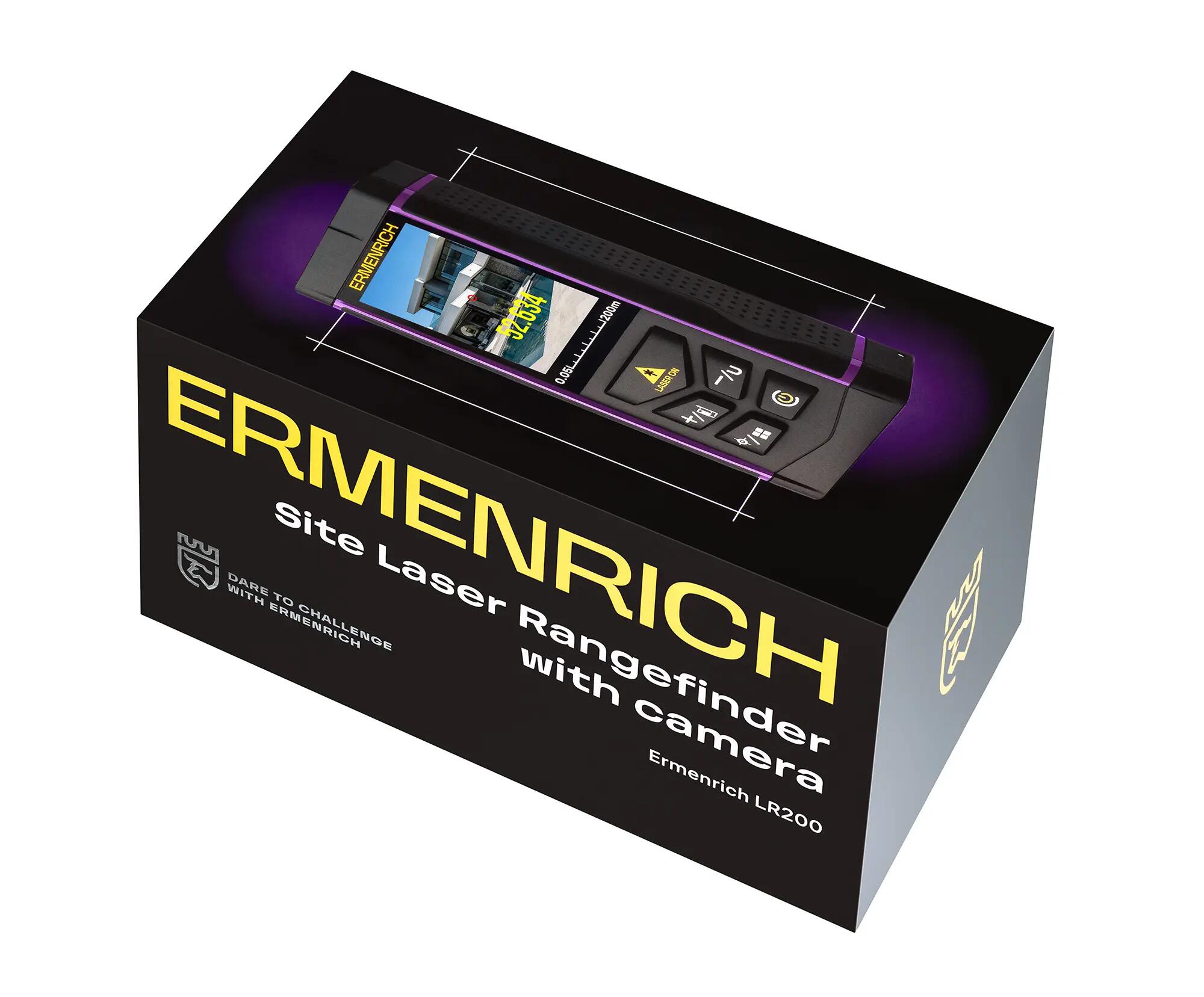 Misuratore laser Ermenrich PRO LR200, con fotocamera 7/7