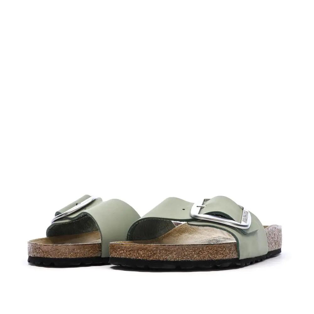 Birkenstock Madrid Big Schnalle Damen Sandalen Grün 7/7
