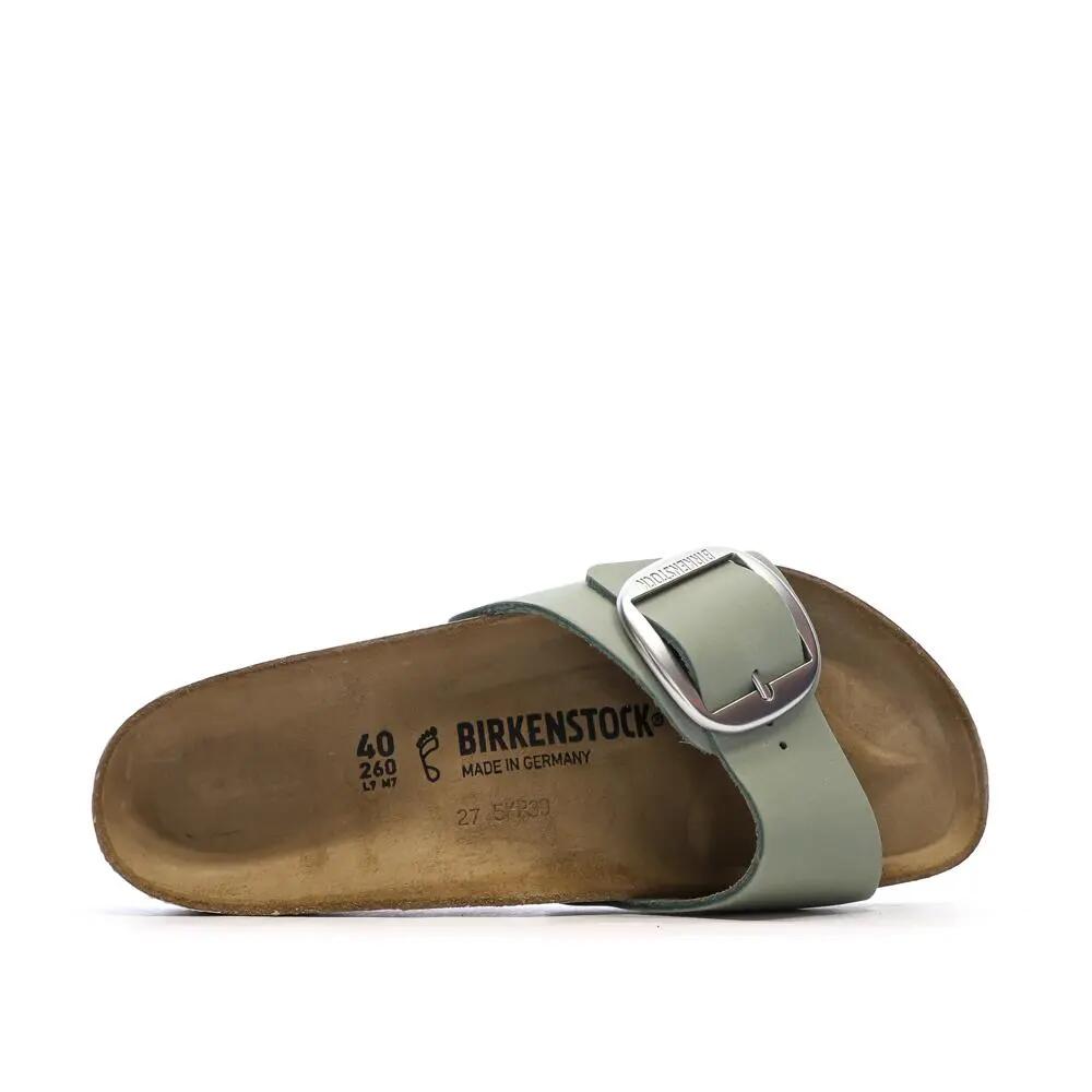 Birkenstock Madrid Big Schnalle Damen Sandalen Grün 5/7