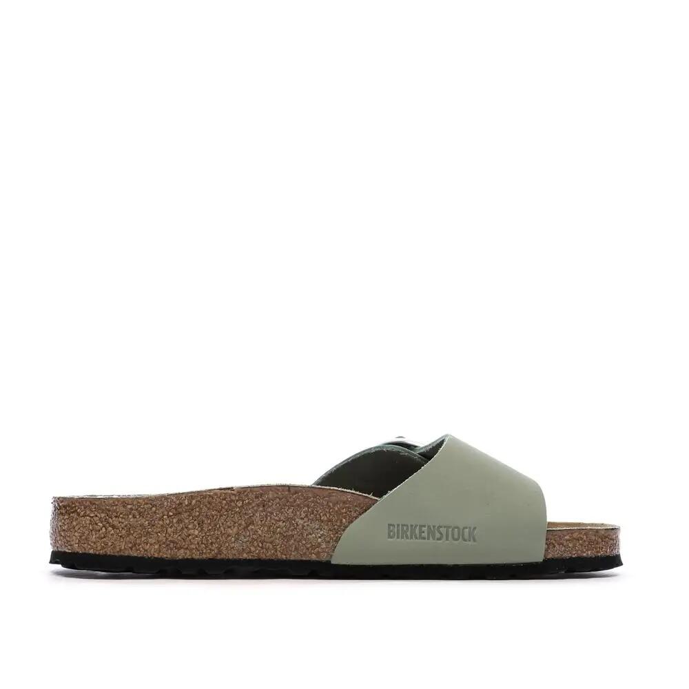 Birkenstock Madrid Big Schnalle Damen Sandalen Grün 3/7