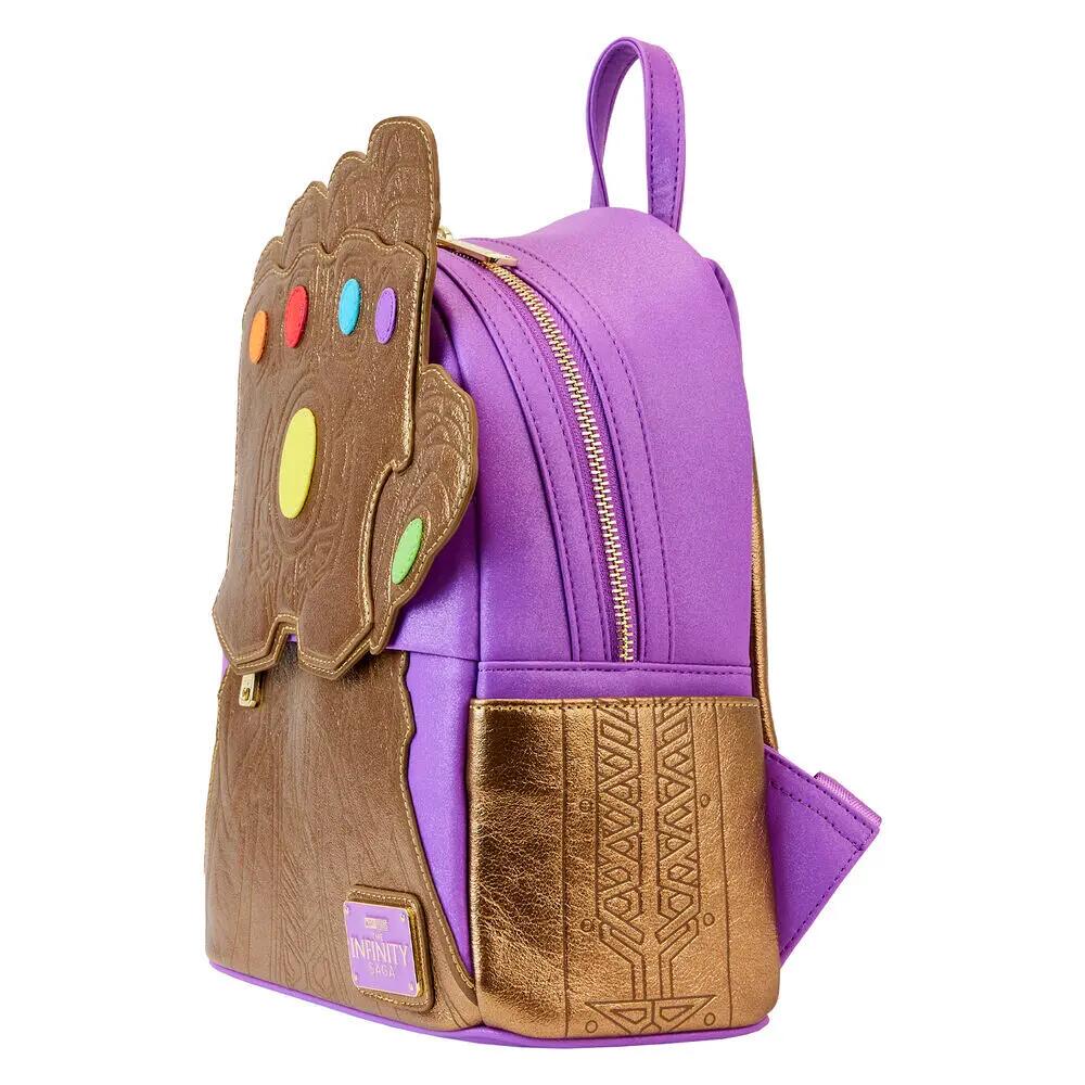 Mochila de menina Loungefly Marvel Thanos Gauntlet 3/4