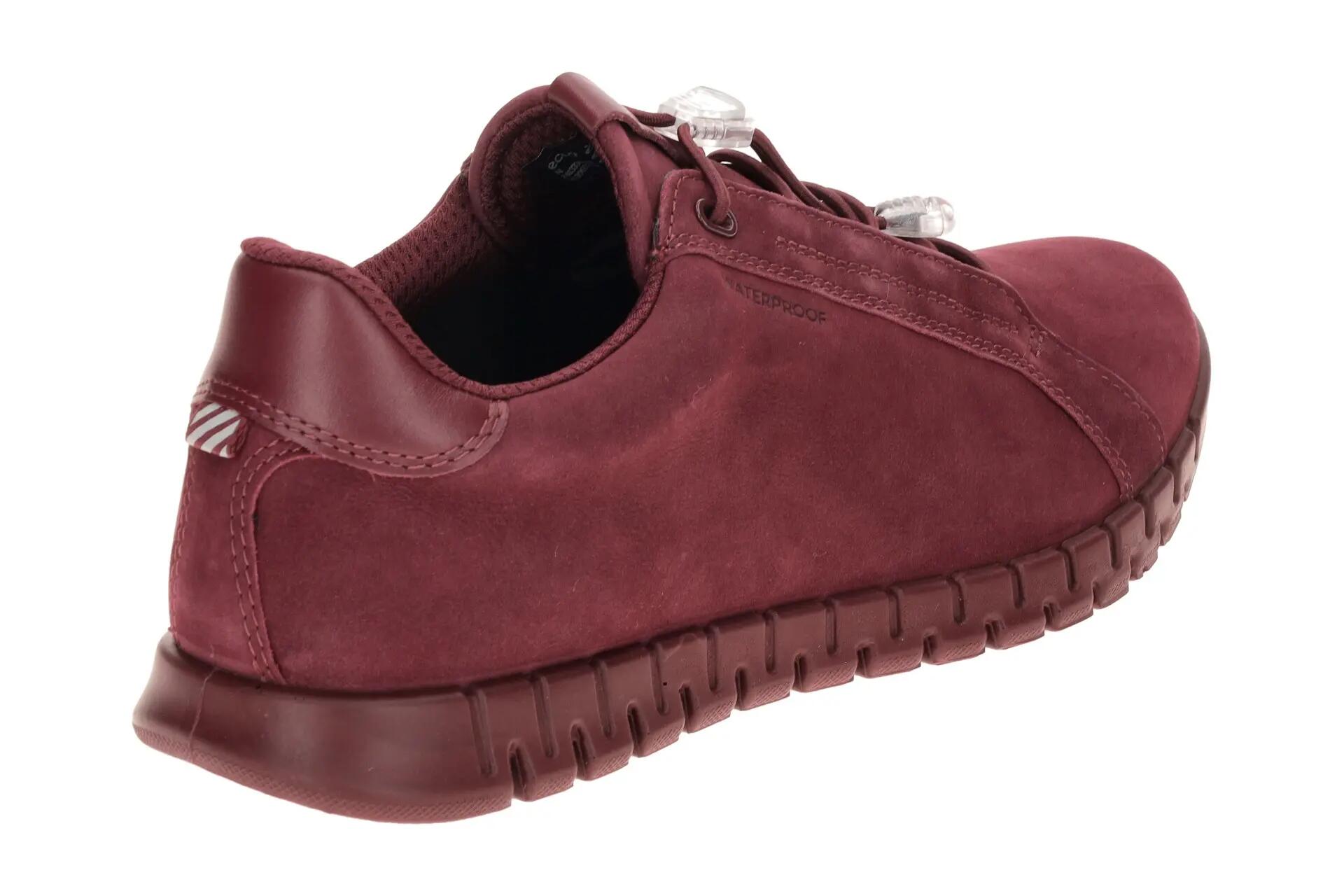 Ecco Gruuv Lite Slipper Schuhe rot Gummizug Waterproof 246333 4/7