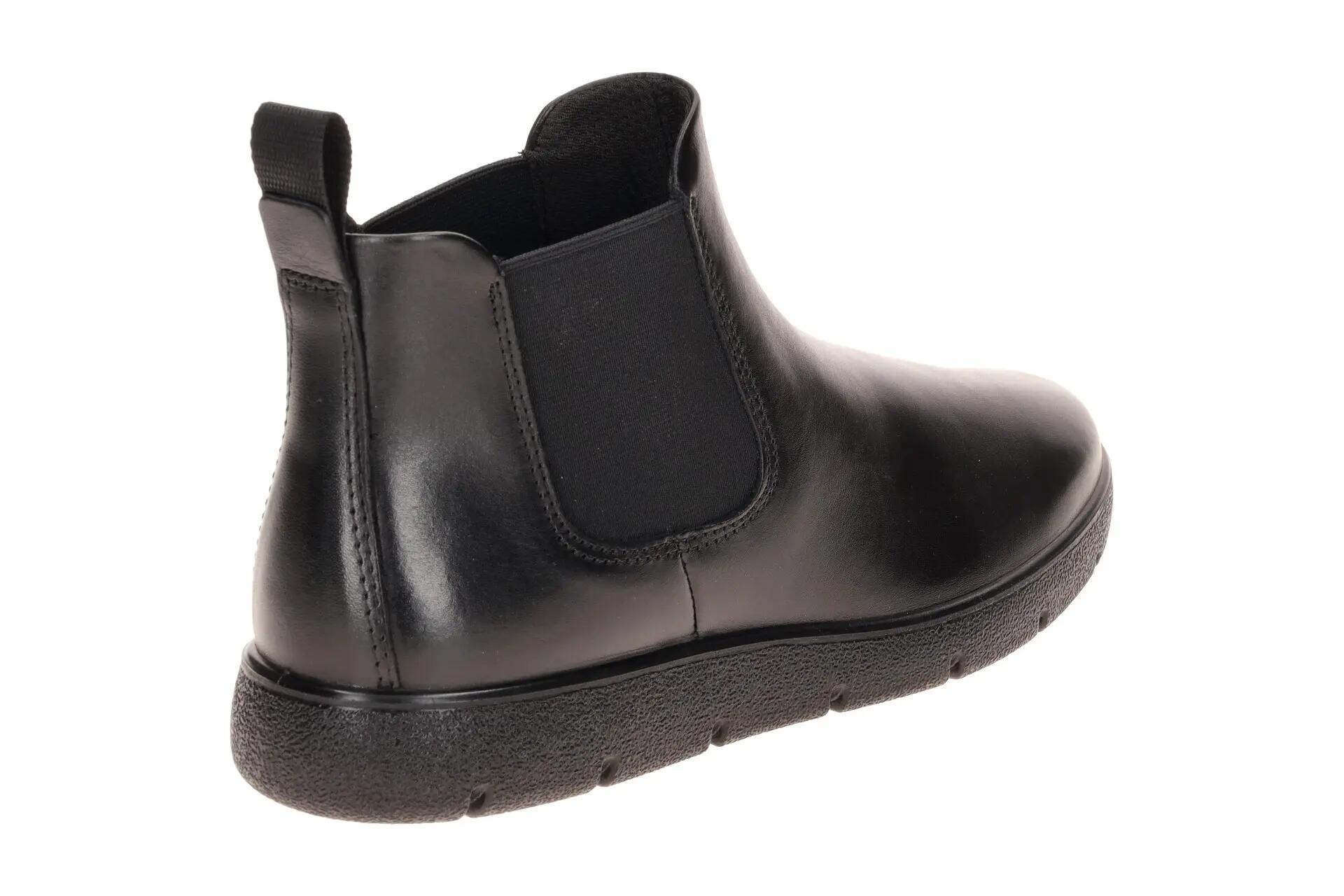 Ecco Bella 2 Stiefelette schwarz Chelsea Boot Glattleder 239313 4/7