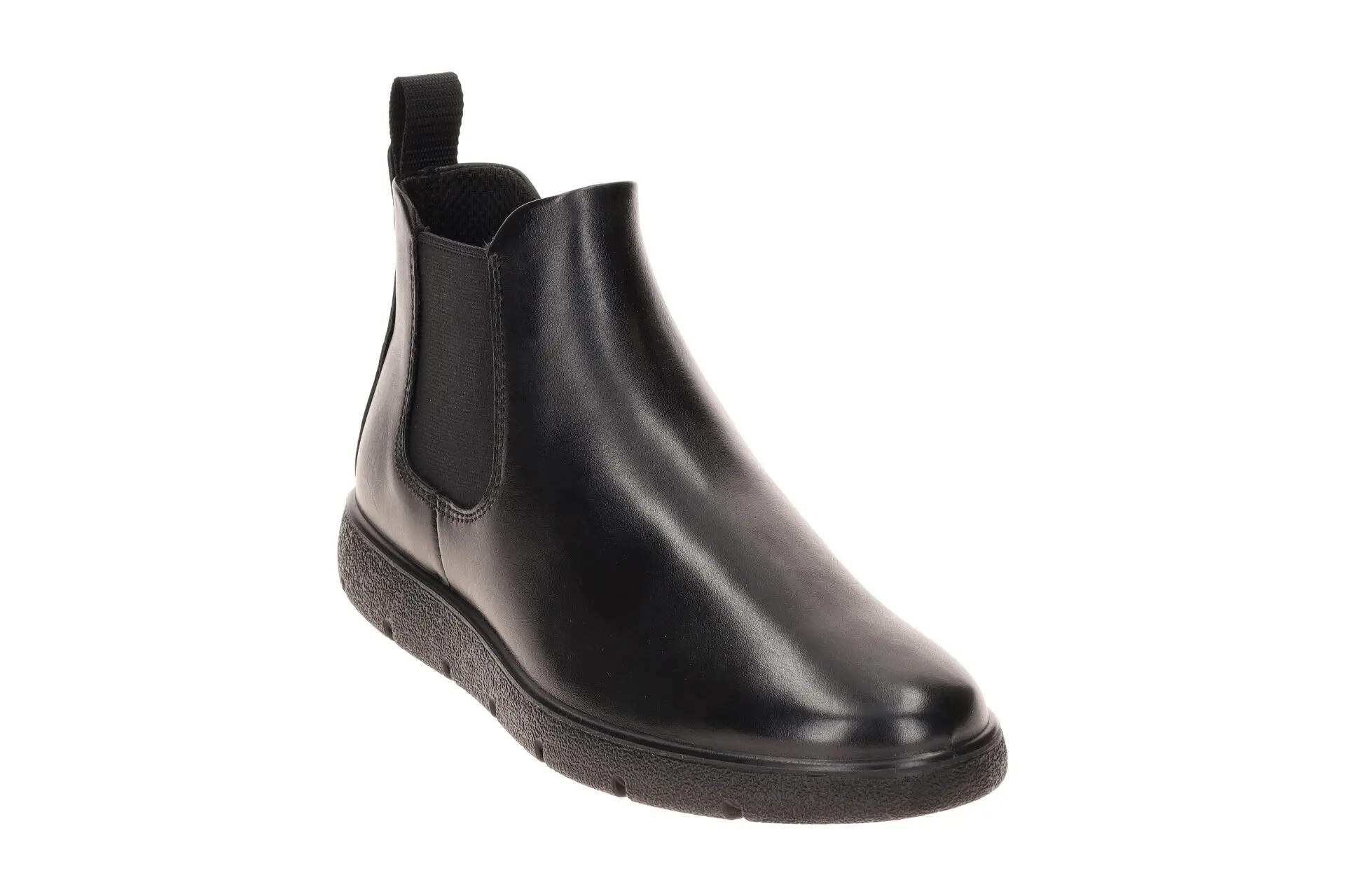 Ecco Bella 2 Stiefelette schwarz Chelsea Boot Glattleder 239313 3/7