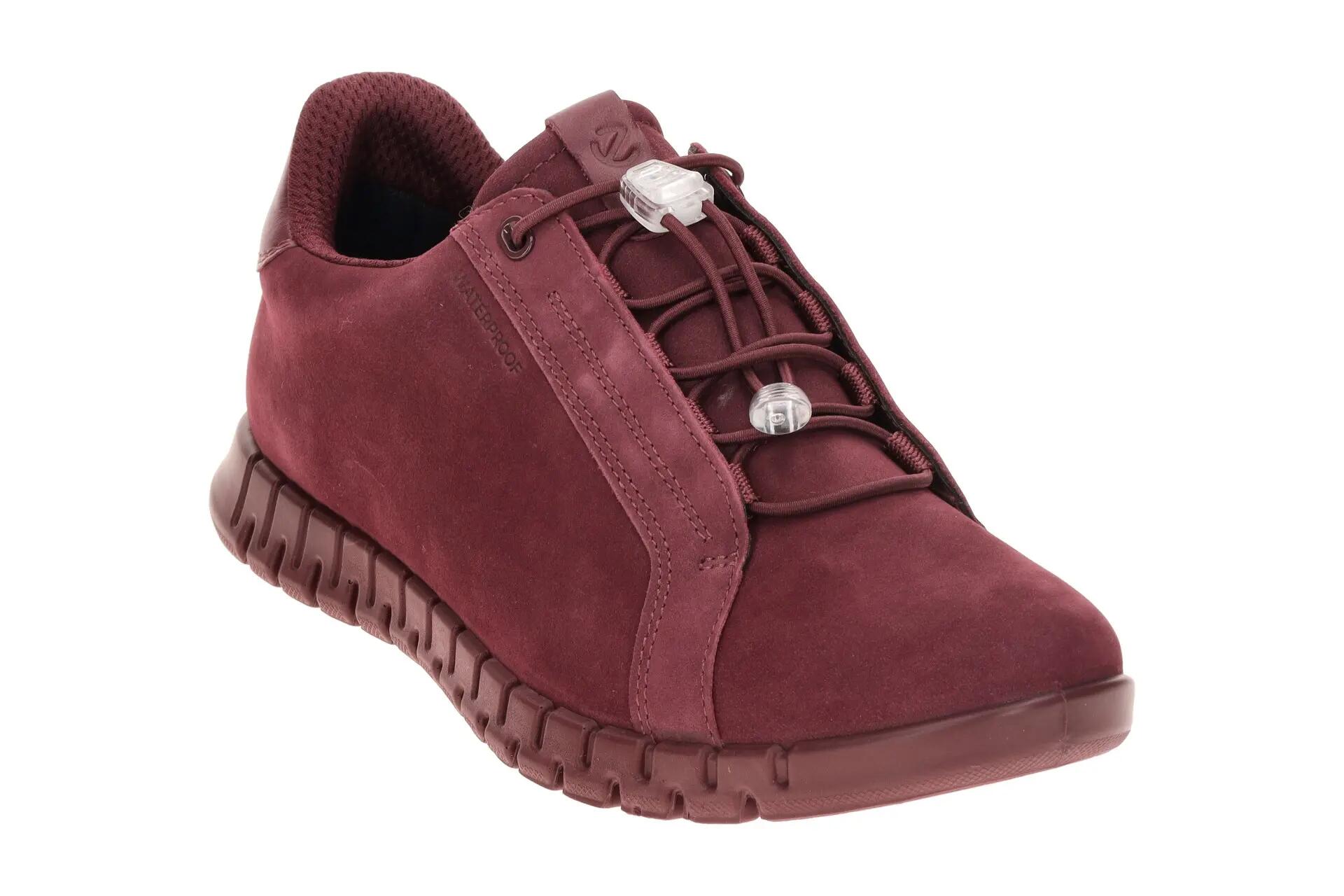 Ecco Gruuv Lite Slipper Schuhe rot Gummizug Waterproof 246333 3/7
