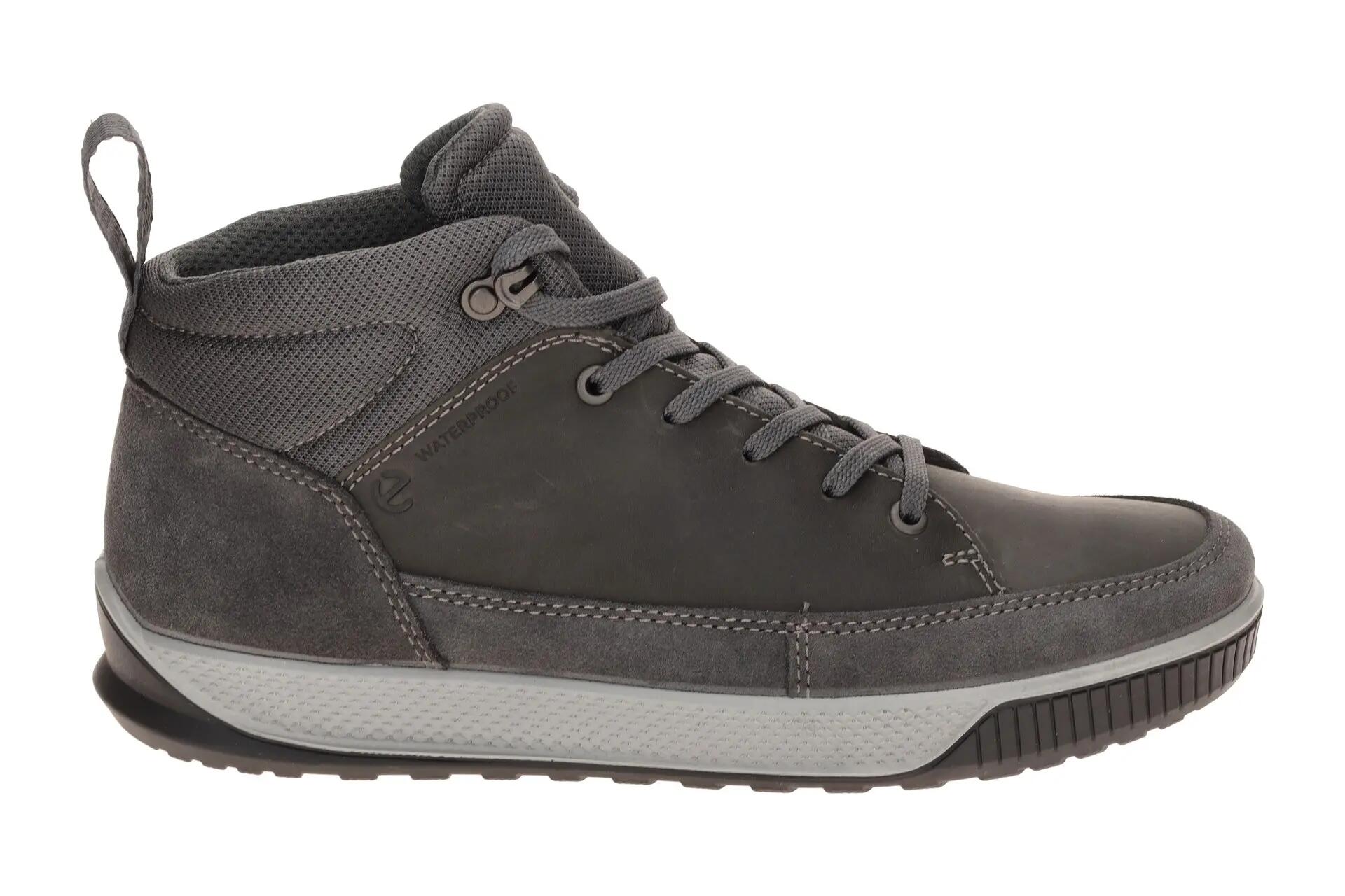 Ecco Bypath Tred Schuhe Mid Sneaker grau Waterproof 539094 2/7
