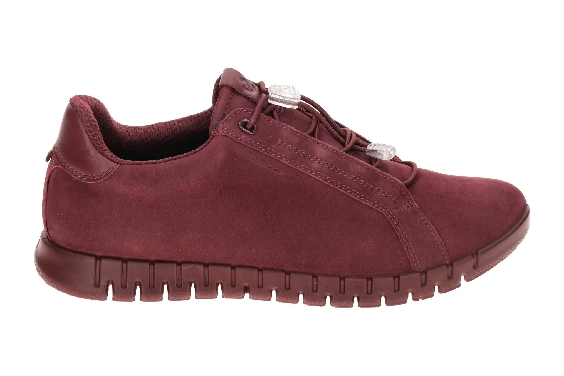 Ecco Gruuv Lite Slipper Schuhe rot Gummizug Waterproof 246333 2/7