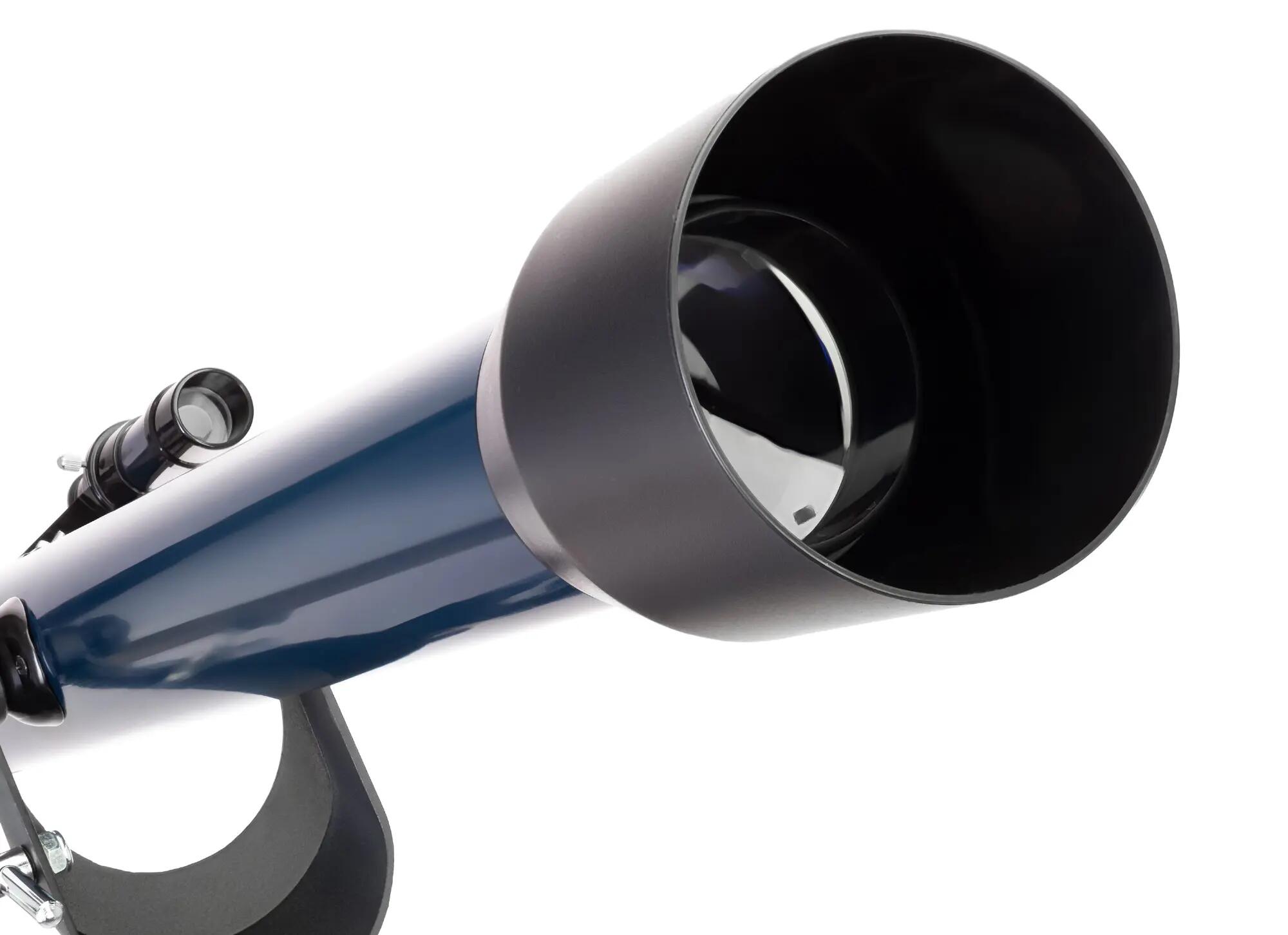 Telescopio Levenhuk Discovery Sky T60 con libro in inglese 8/14