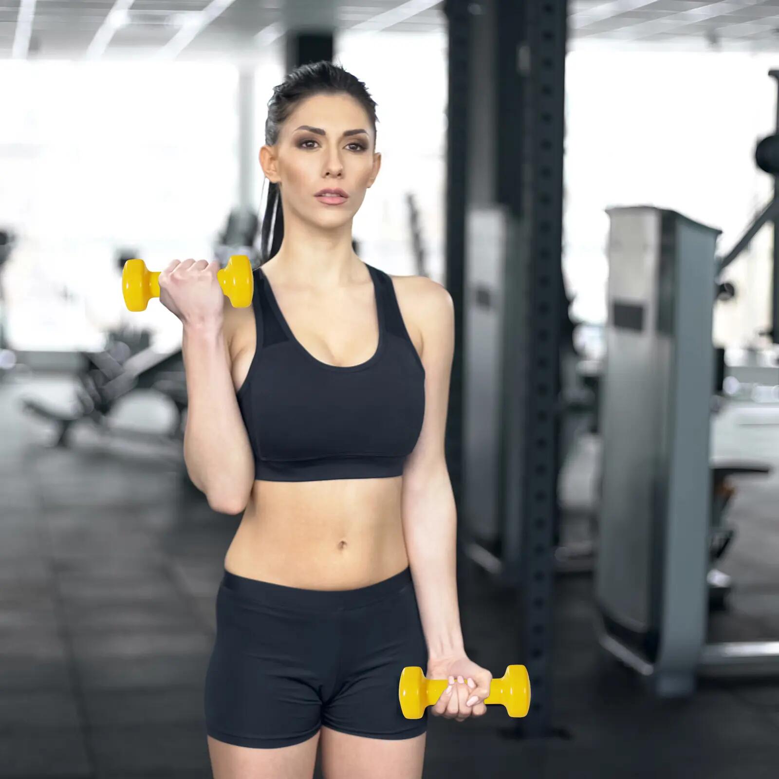 Haltères de musculation, ensemble de 10 kg avec étui, 4 paires d'haltères de cou 4/9