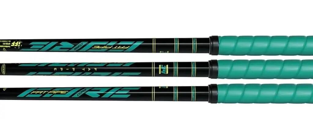 Junior - Floorball - Crosse CORE 34 - Flex 34 mm - Coral Green 3/5