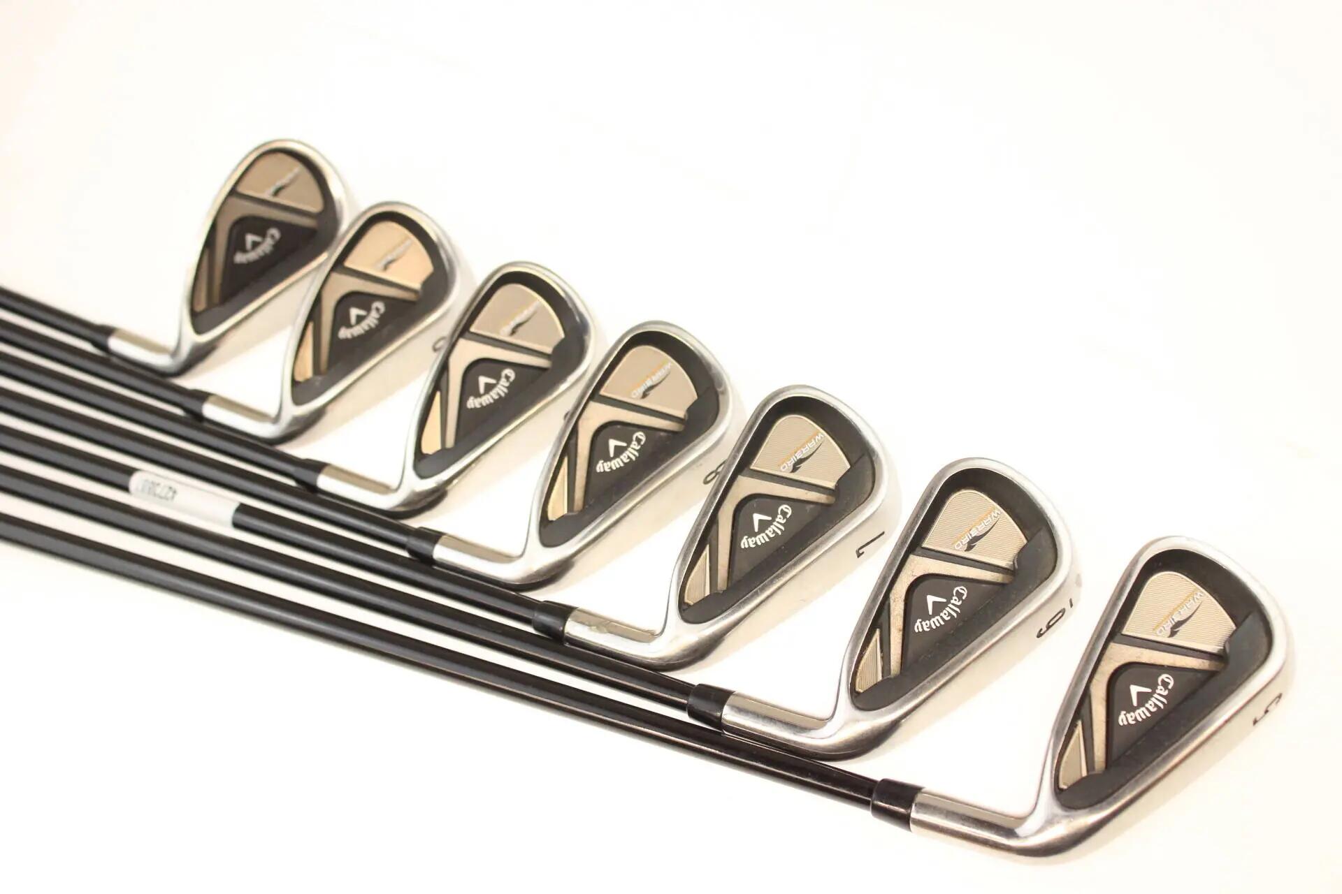Seconde vie - Callaway Warbird PS RH 5-PW-SW Iron Set - Sufficient 3/5
