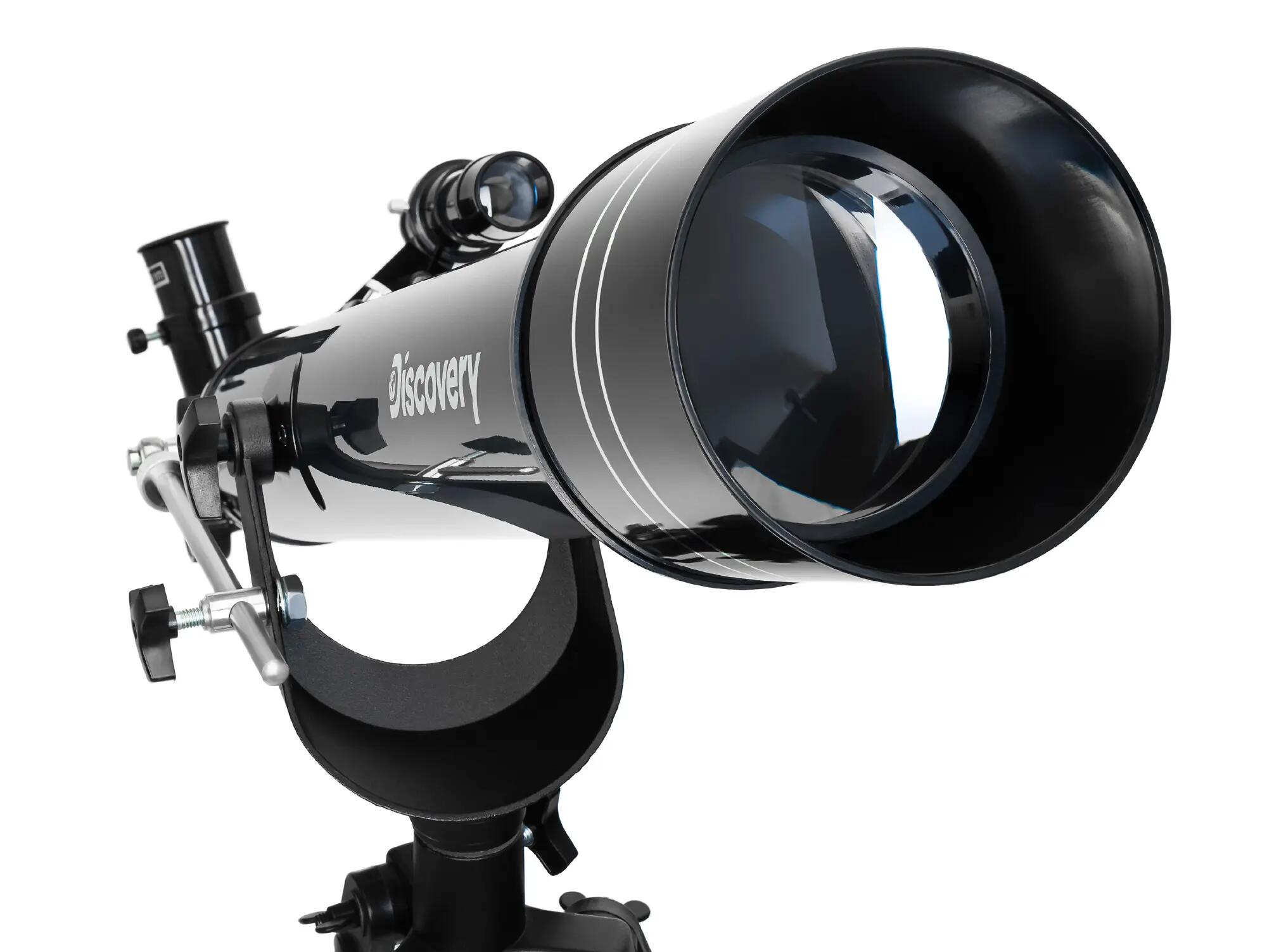 Telescopio Levenhuk Discovery Spark 707 AZ con libro in inglese 8/14