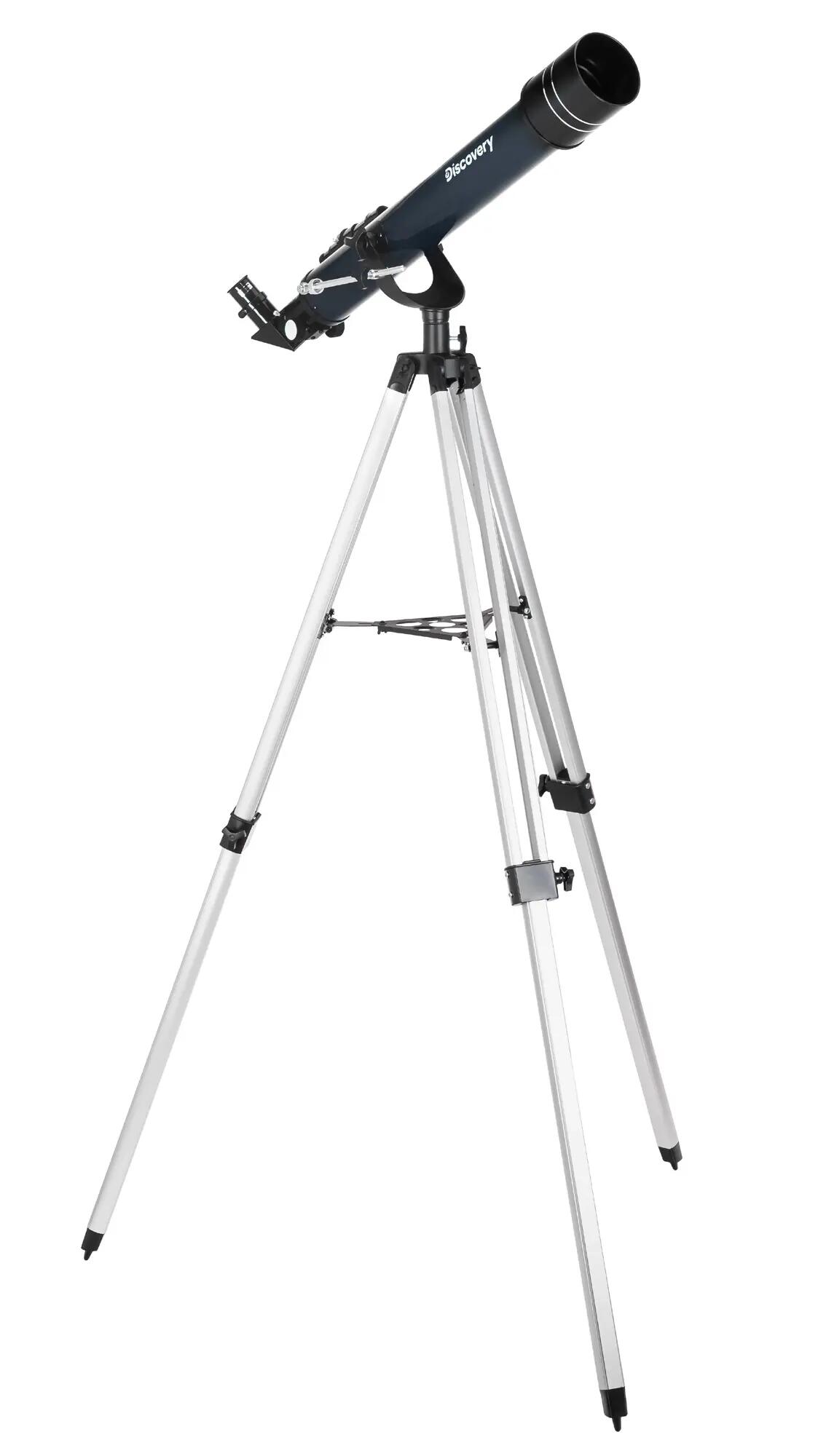 Telescopio Levenhuk Discovery Spark 707 AZ con libro in inglese 7/14
